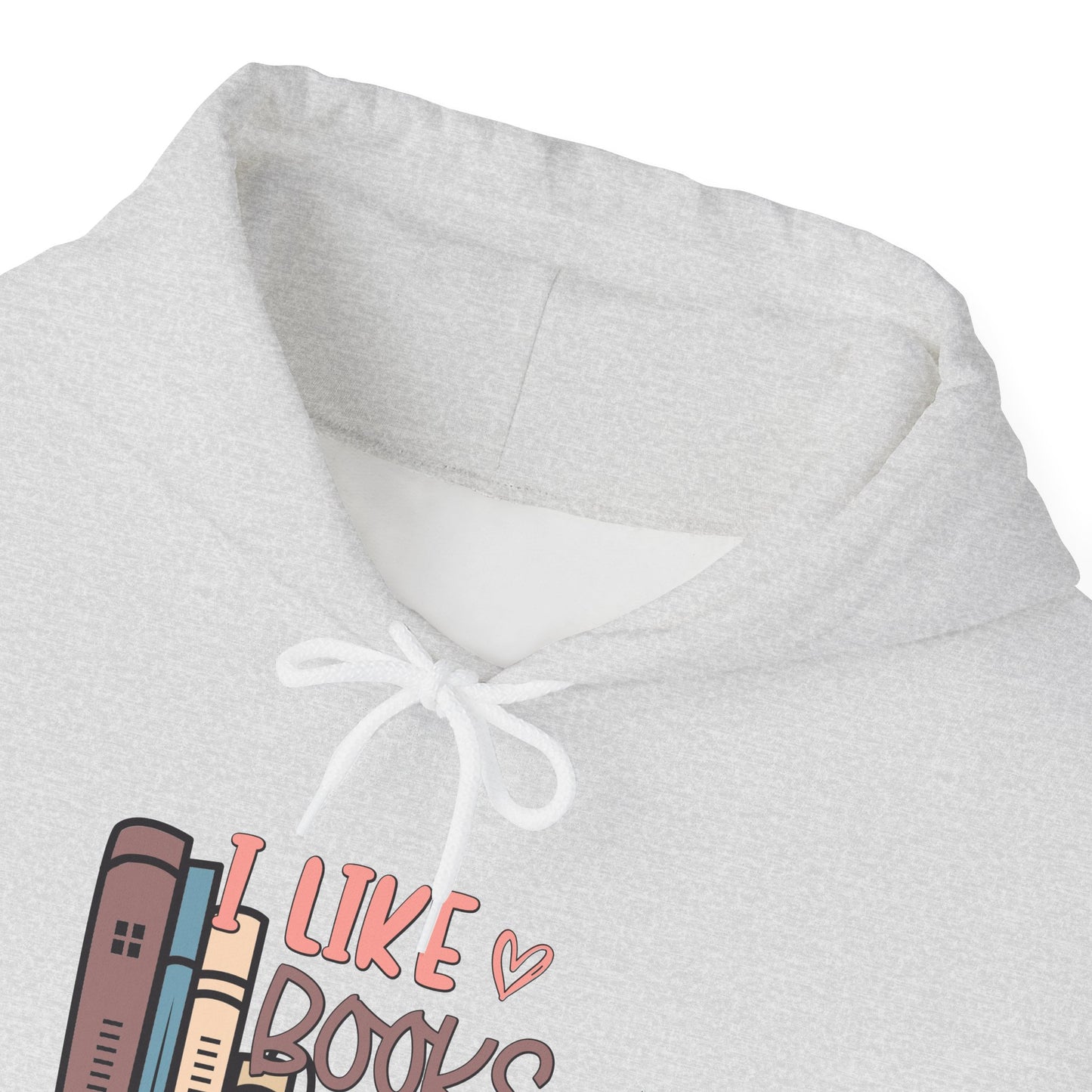 I like books more than people Unisex Heavy Blend™ Hooded Sweatshirt - sizes S - 3X