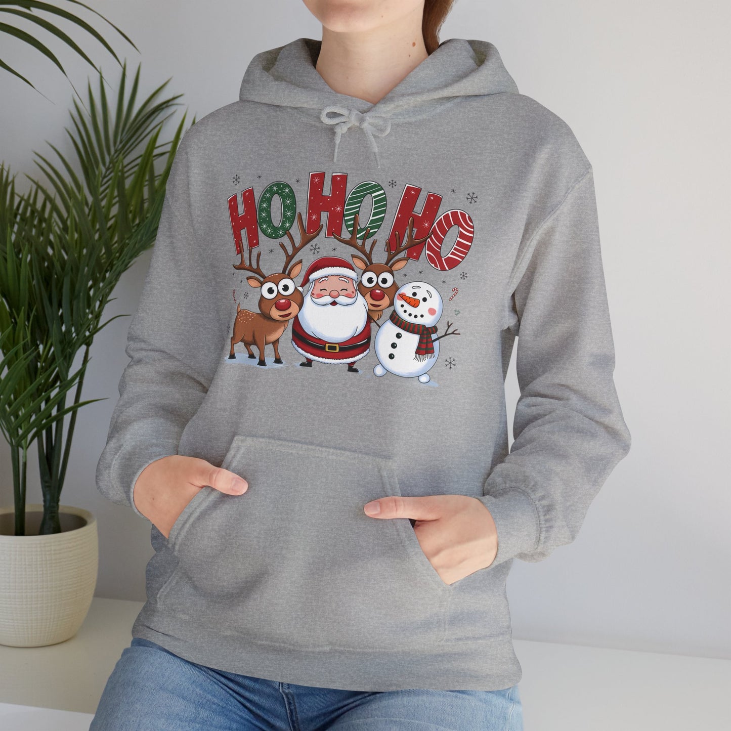 HoHoHo Unisex Heavy Blend™ Hooded Sweatshirt - sizes S - 5X