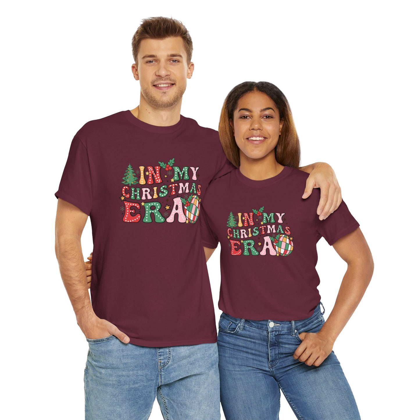 In My Christmas Era Unisex Heavy Cotton Tee - sizes S - 5X