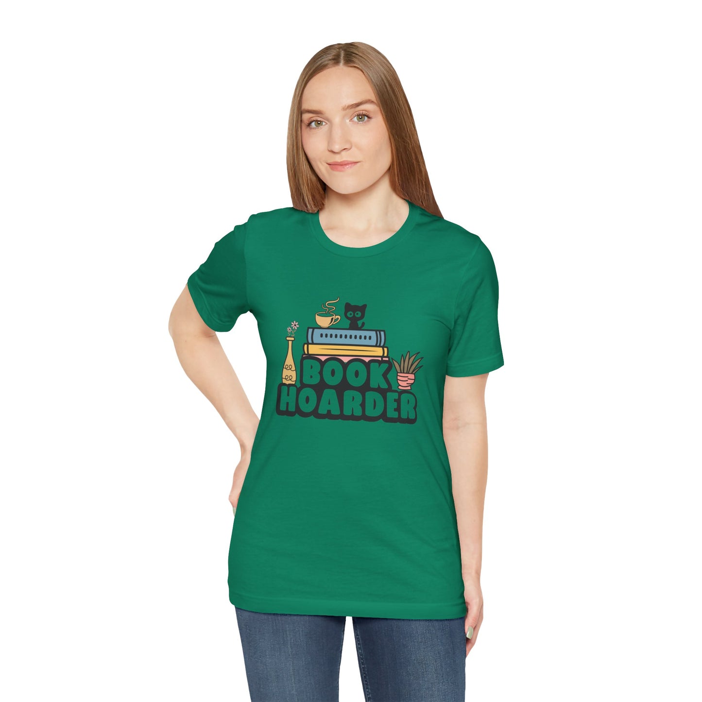 Book Hoarder Unisex Short Sleeve Tee - Sizes S - 3X