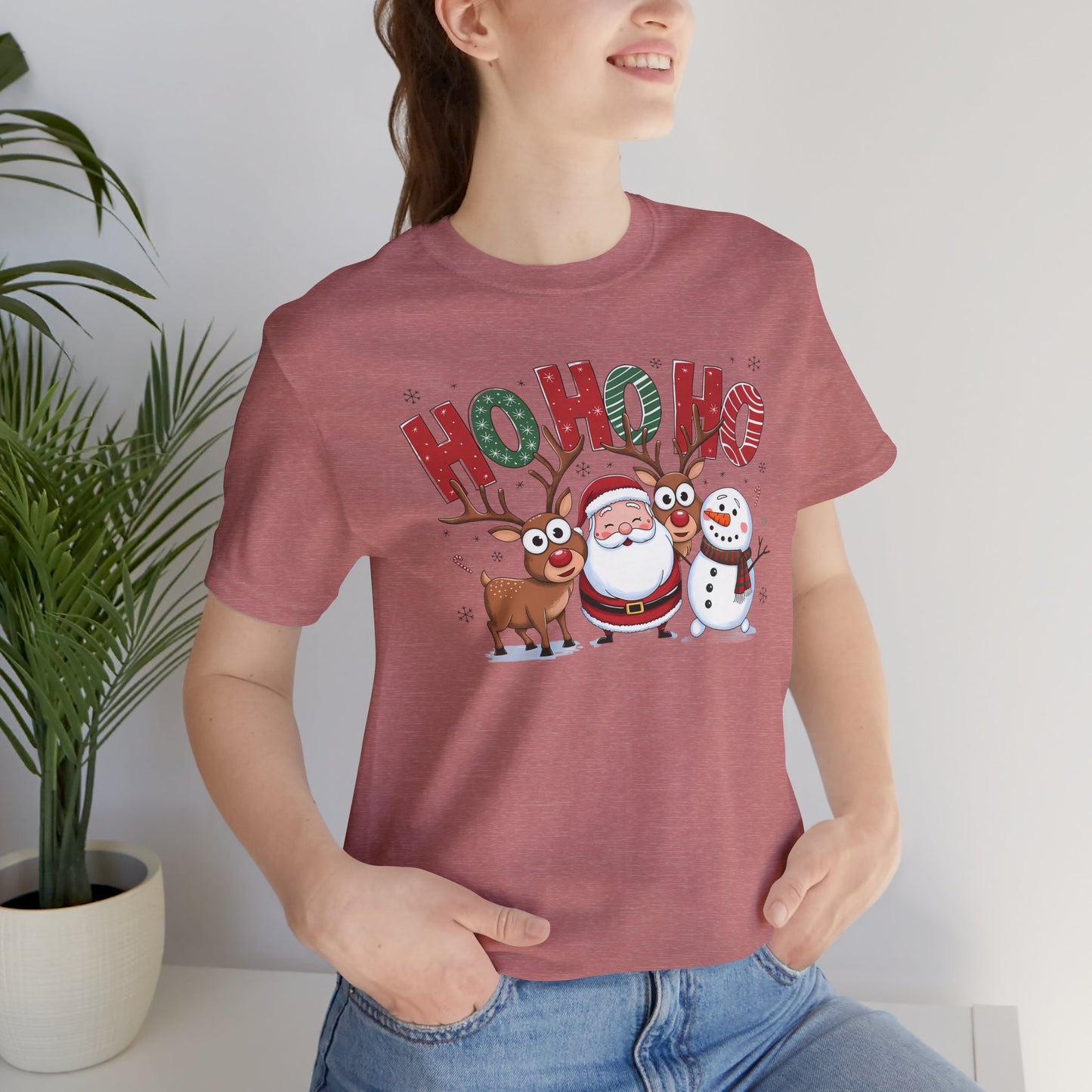 HOHOHO Unisex Jersey Short Sleeve Tee - sizes S - 3X