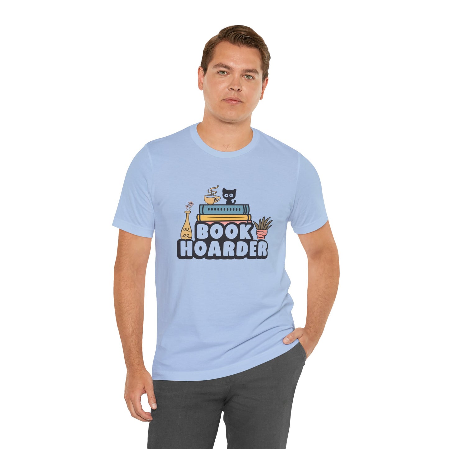 Book Hoarder Unisex Short Sleeve Tee - Sizes S - 3X