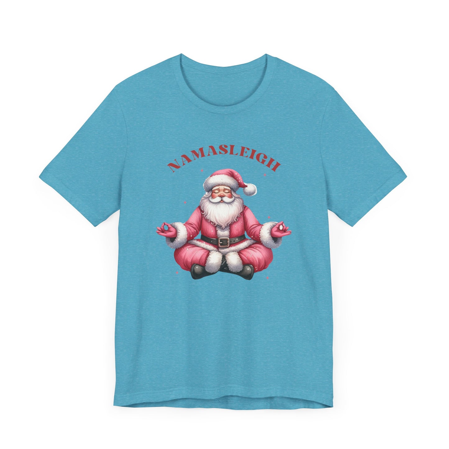 Namasleigh Santa  Unisex Jersey Short Sleeve Tee - size S - 3X