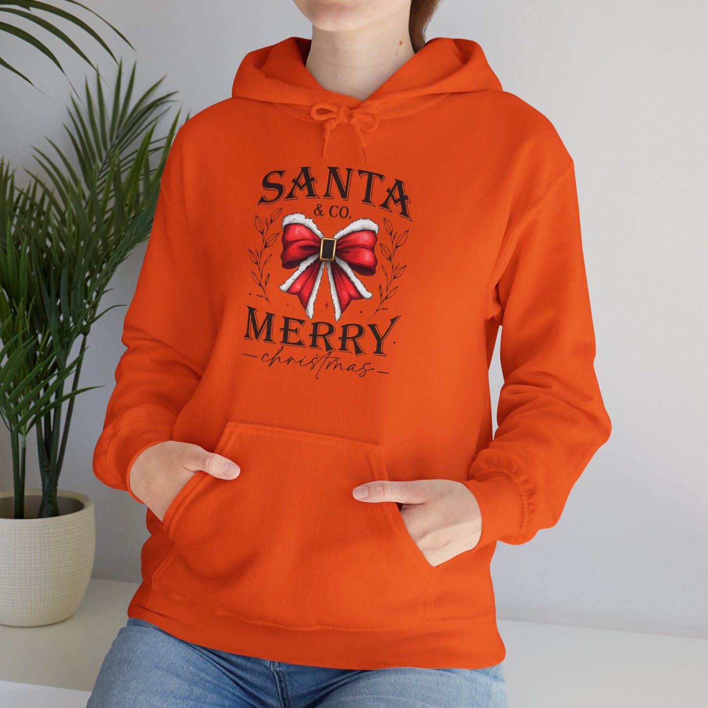 Santa and Co Merry Christmas Unisex Heavy Blend™ Hooded Sweatshirt - sizes S - 3X