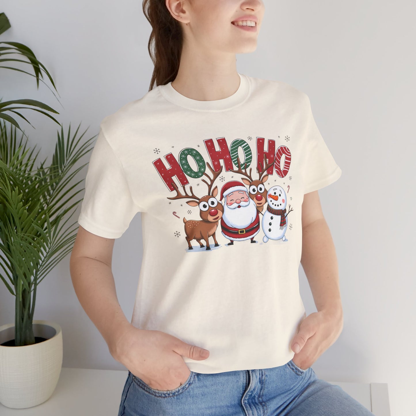 HOHOHO Unisex Jersey Short Sleeve Tee - sizes S - 3X