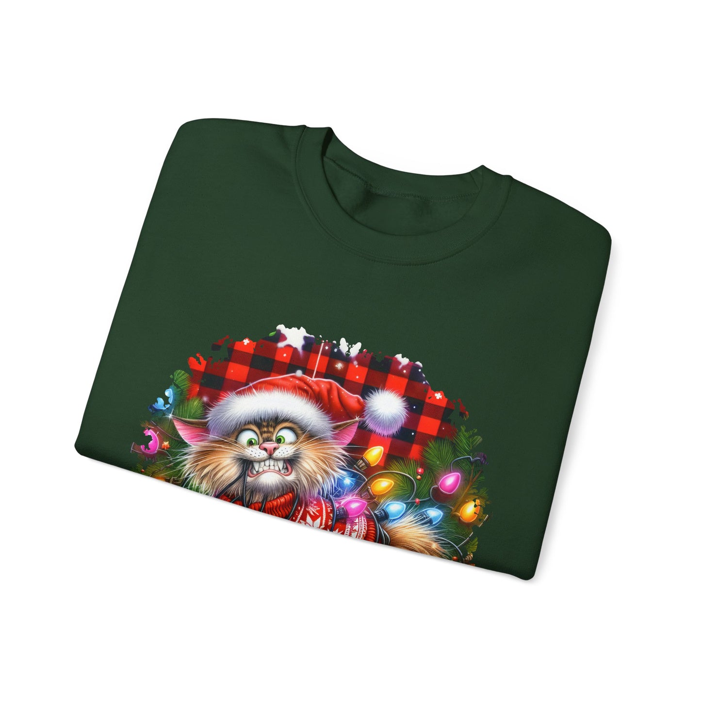 Christmas Cat Unisex Sweatshirt