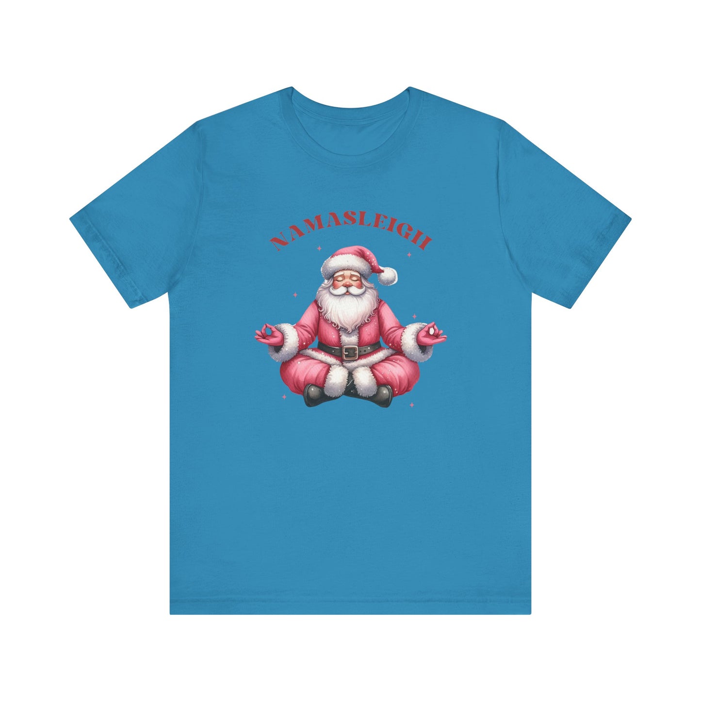 Namasleigh Santa  Unisex Jersey Short Sleeve Tee - size S - 3X