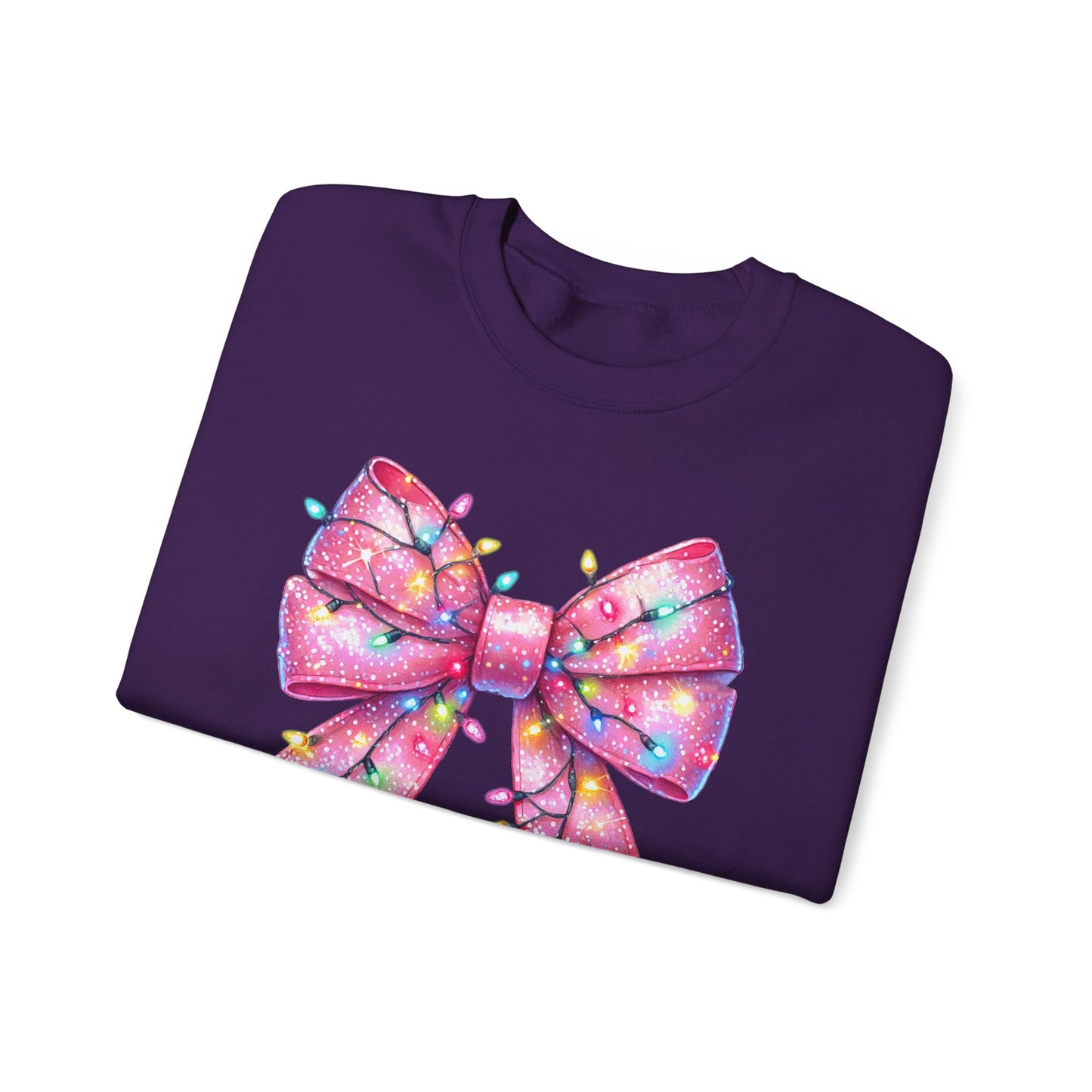 Big Pink Bow Unisex Heavy Blend™ Crewneck Sweatshirt - sizes S - 3X