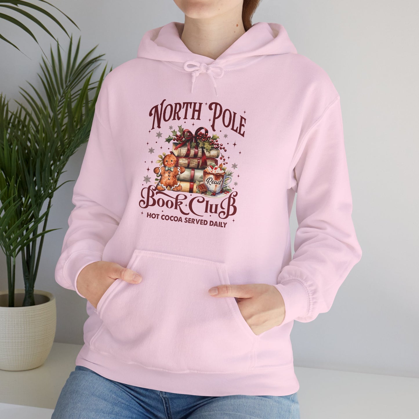 North Pole Book Club Unisex Heavy Blend™ Hooded Sweatshirt -sizes S - 3X