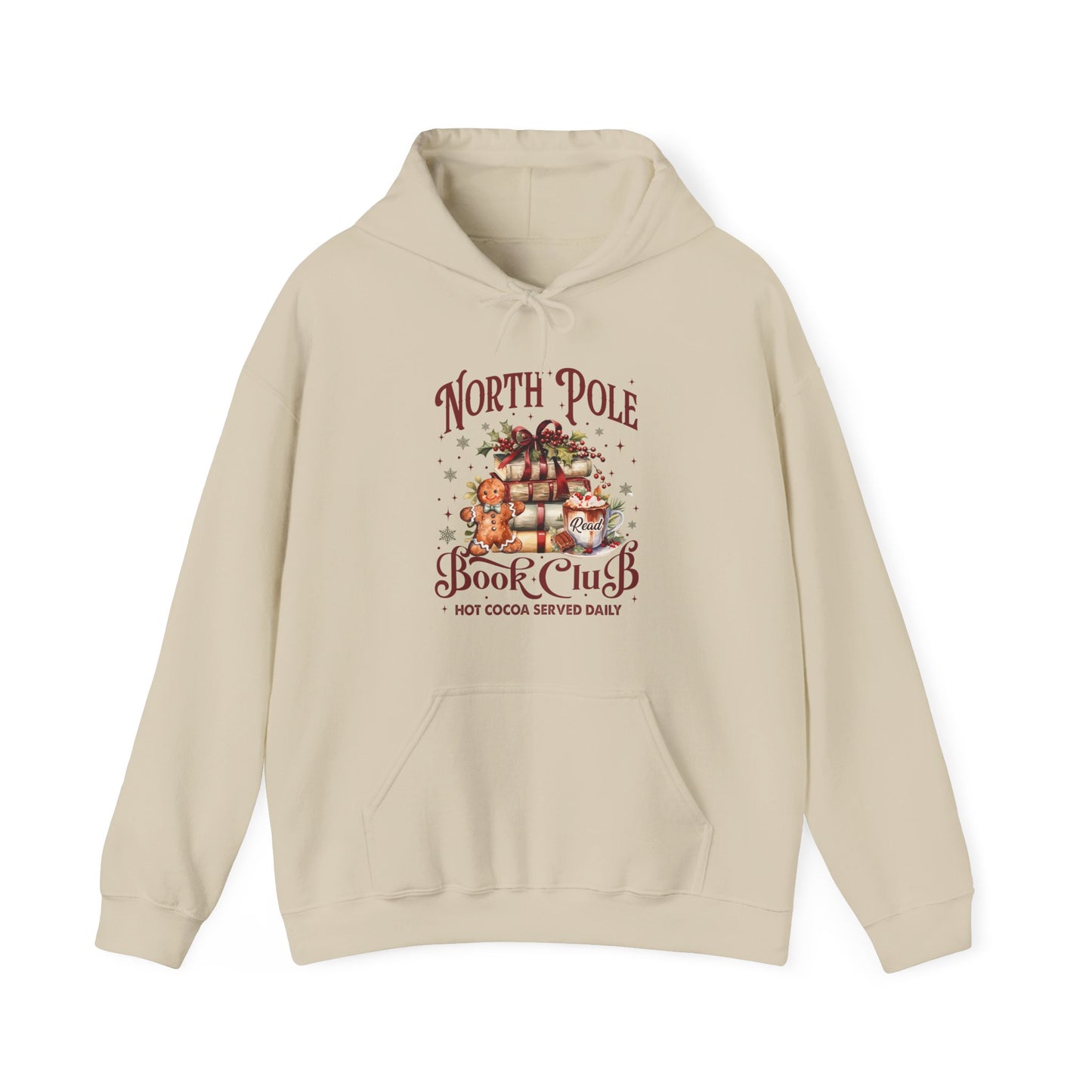 North Pole Book Club Unisex Heavy Blend™ Hooded Sweatshirt -sizes S - 3X