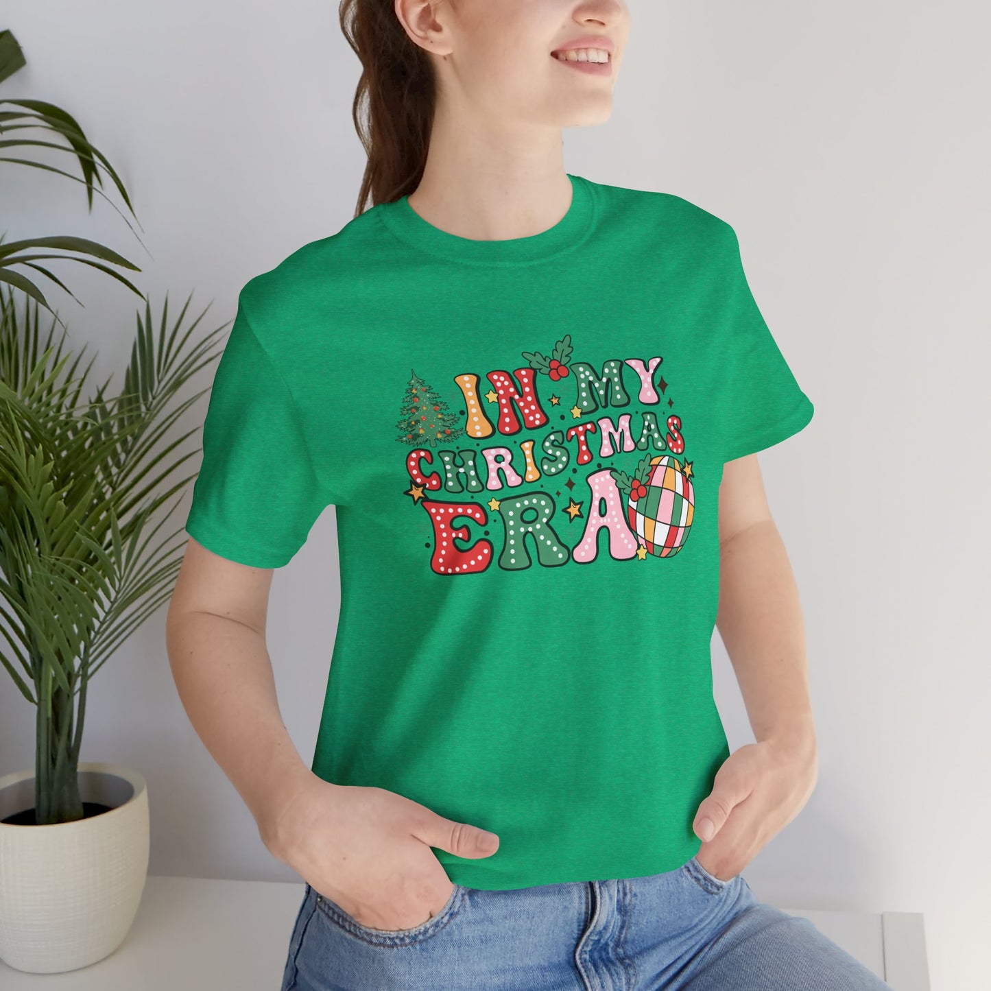 In My Christmas Era Unisex Jersey Short Sleeve Tee - sizes S - 3X