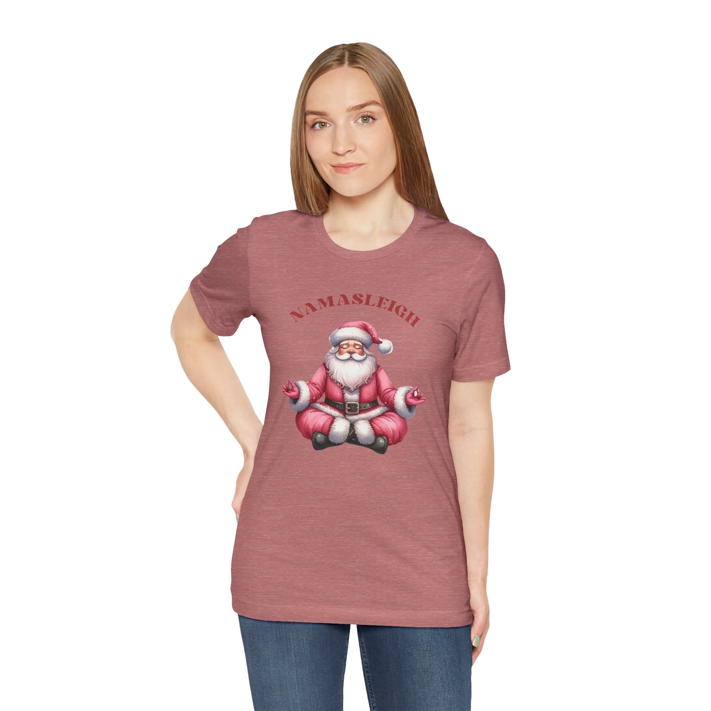 Namasleigh Santa Unisex Jersey Short Sleeve Tee - sizes S - 3X