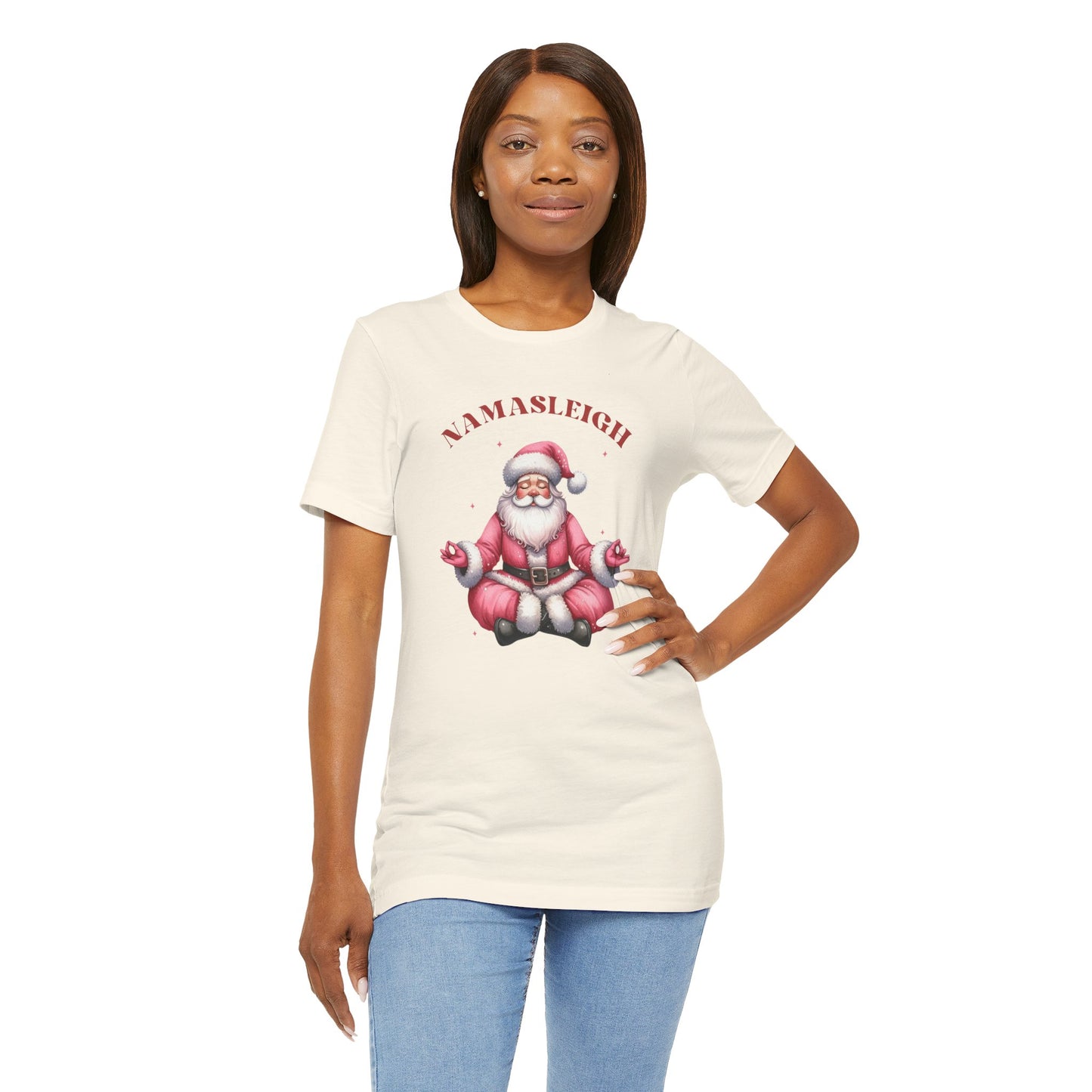 Namasleigh Santa Unisex Jersey Short Sleeve Tee - sizes S - 3X