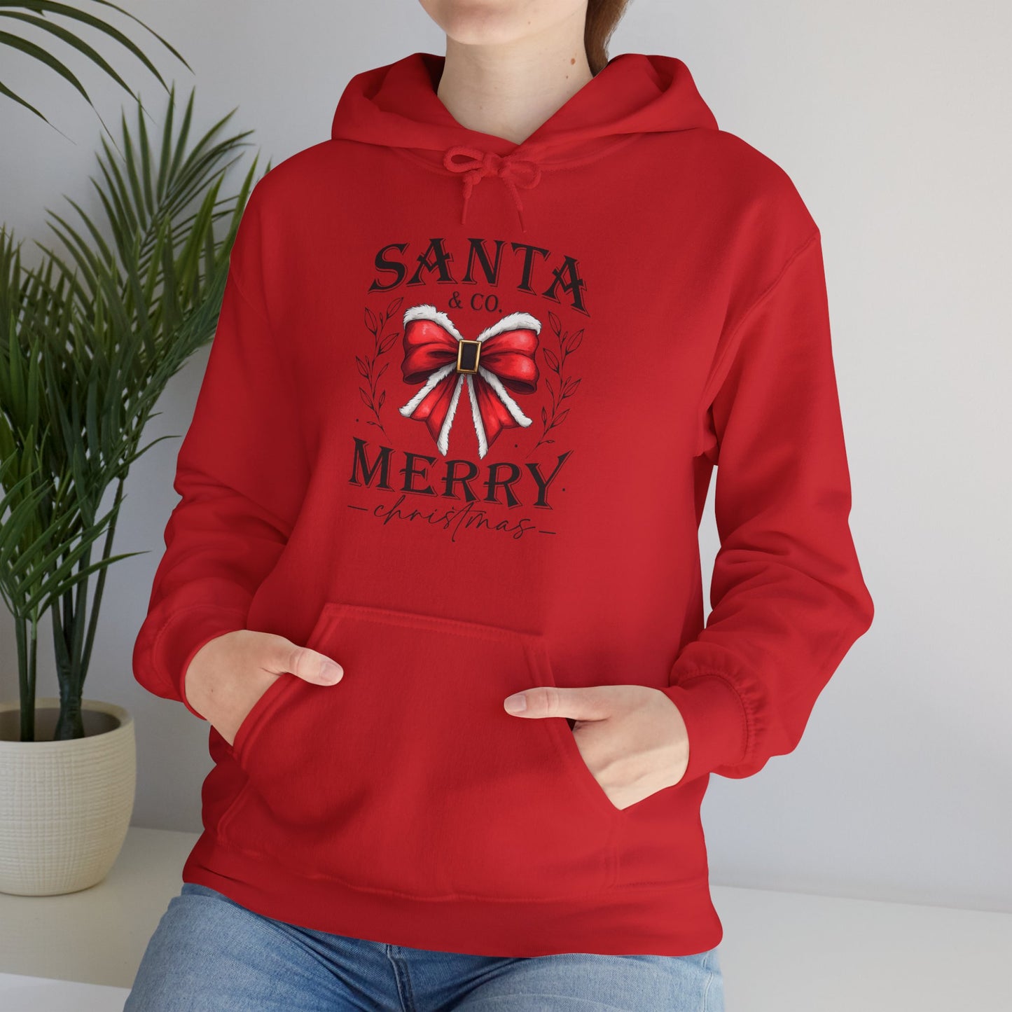 Santa and Co Merry Christmas Unisex Heavy Blend™ Hooded Sweatshirt - sizes S - 3X