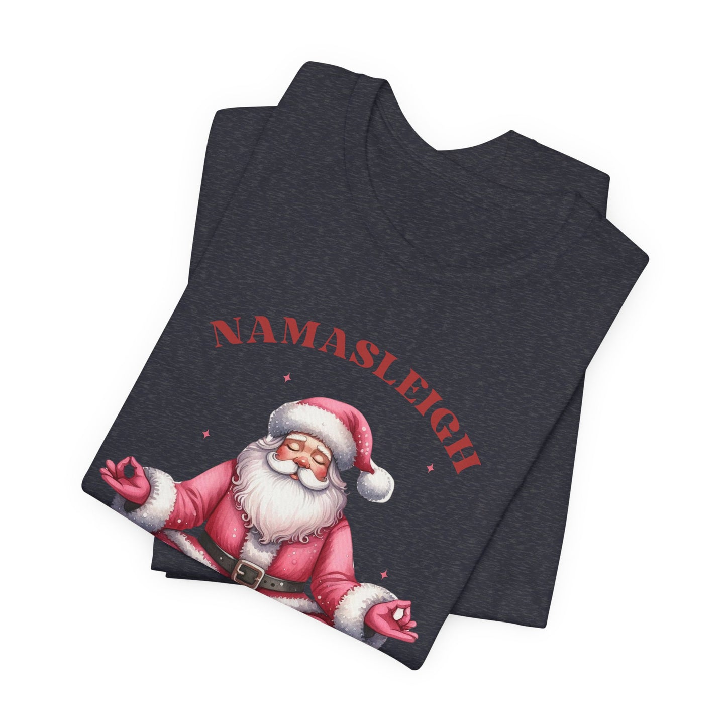 Namasleigh Santa  Unisex Jersey Short Sleeve Tee - size S - 3X