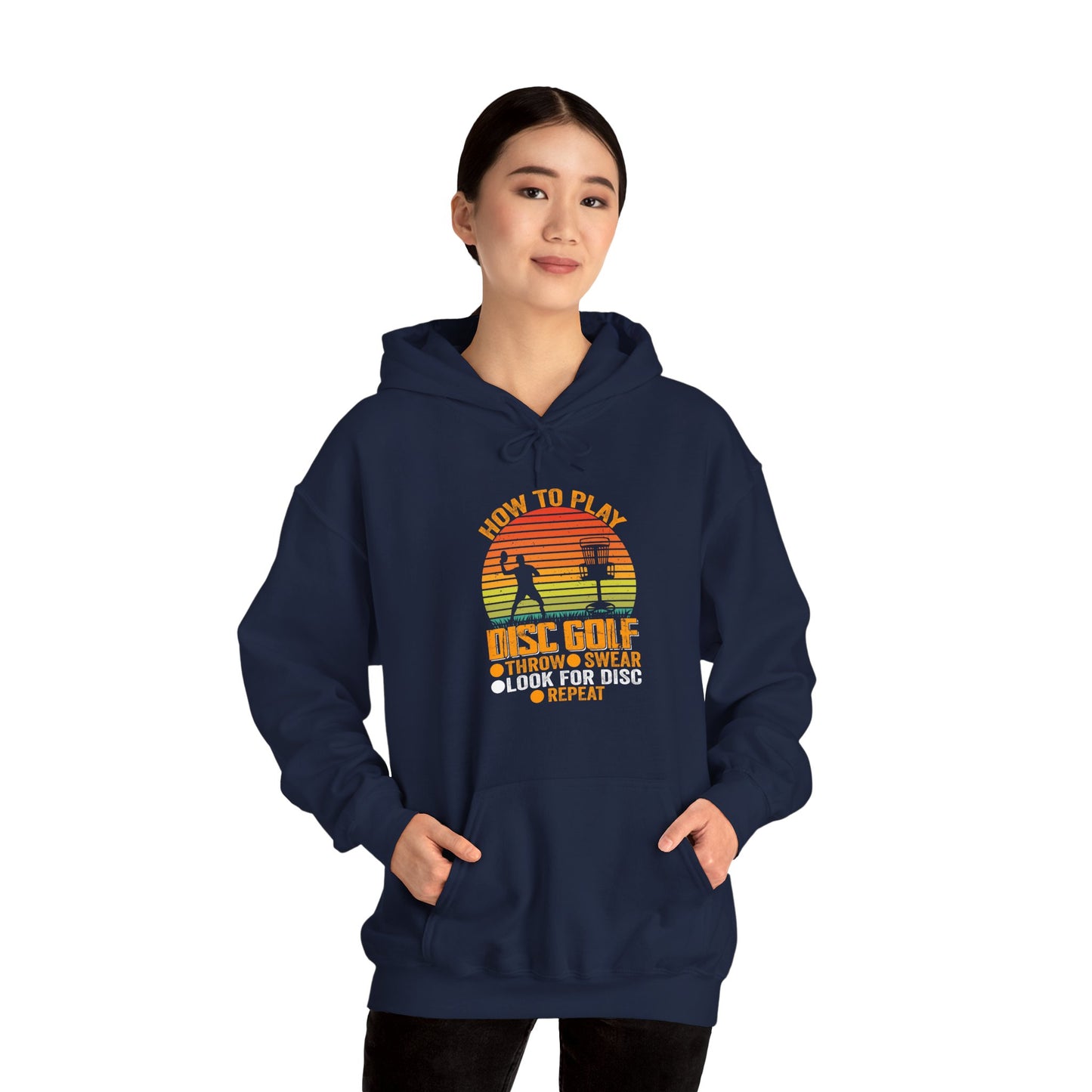 Disc Golfer Unisex Heavy Blend Hoodie - Size S - 5X