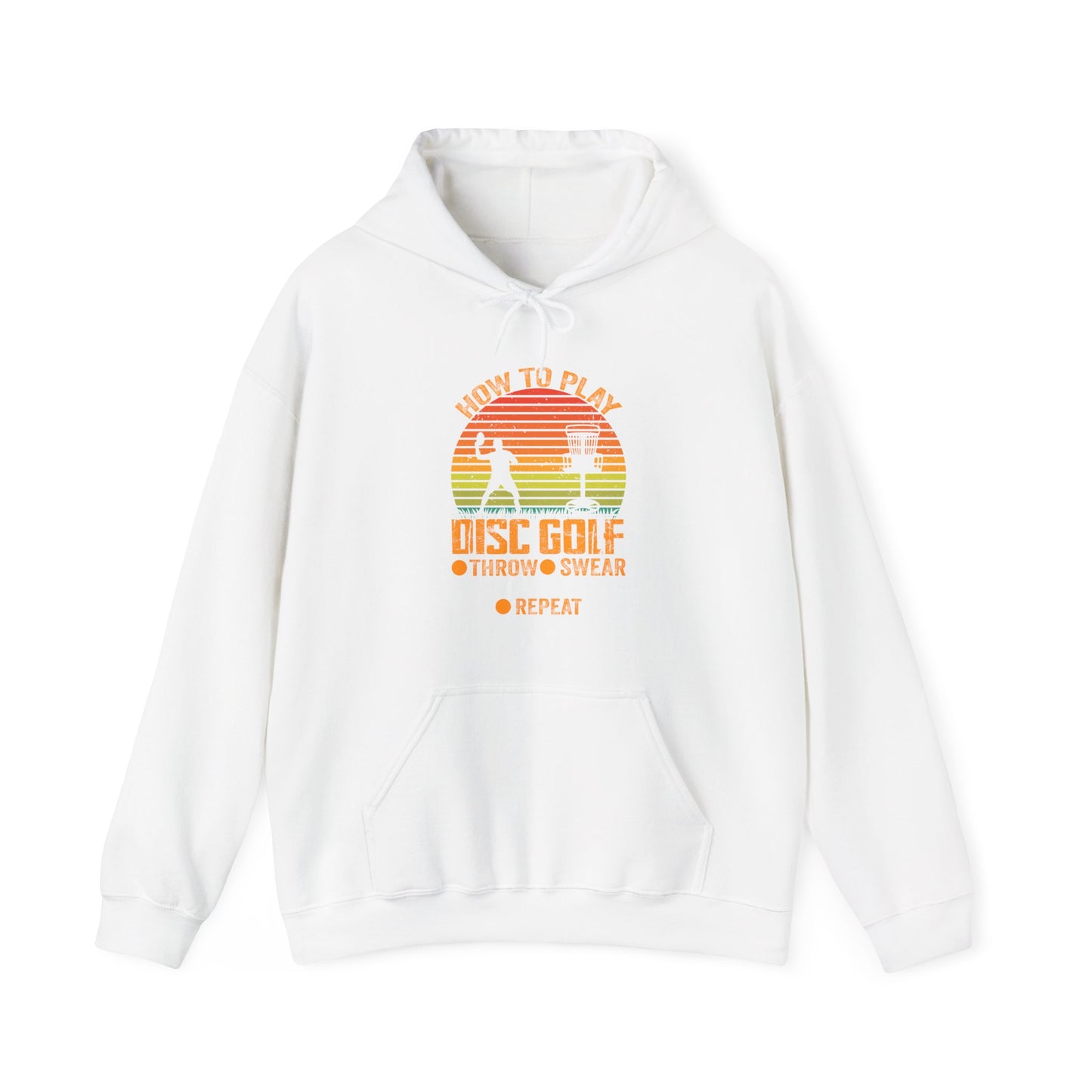 How to Disc Golf Unisex Heavy Blend™ Hooded Sweatshirt - S - 3X