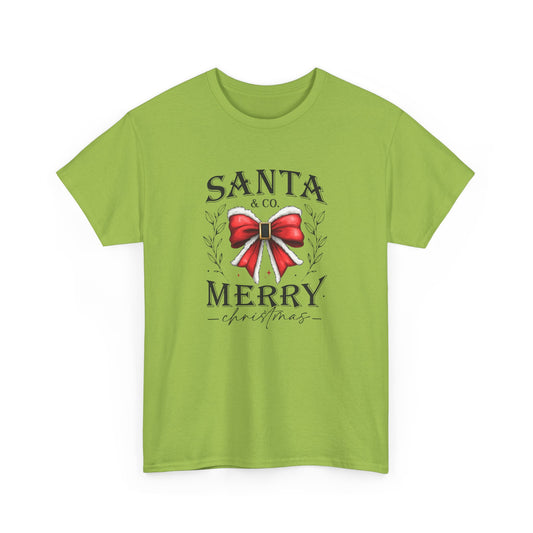 Santa and Company Merry Christmas Unisex Heavy Cotton Tee - sizes S - 5X