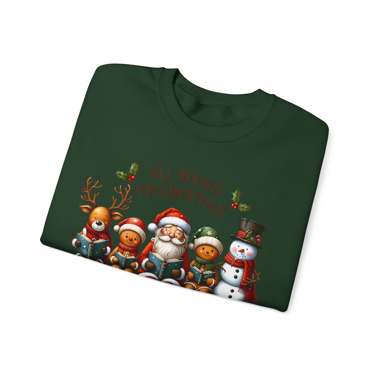 Christmas Characters Unisex Heavy Blend Crewneck Sweatshirt