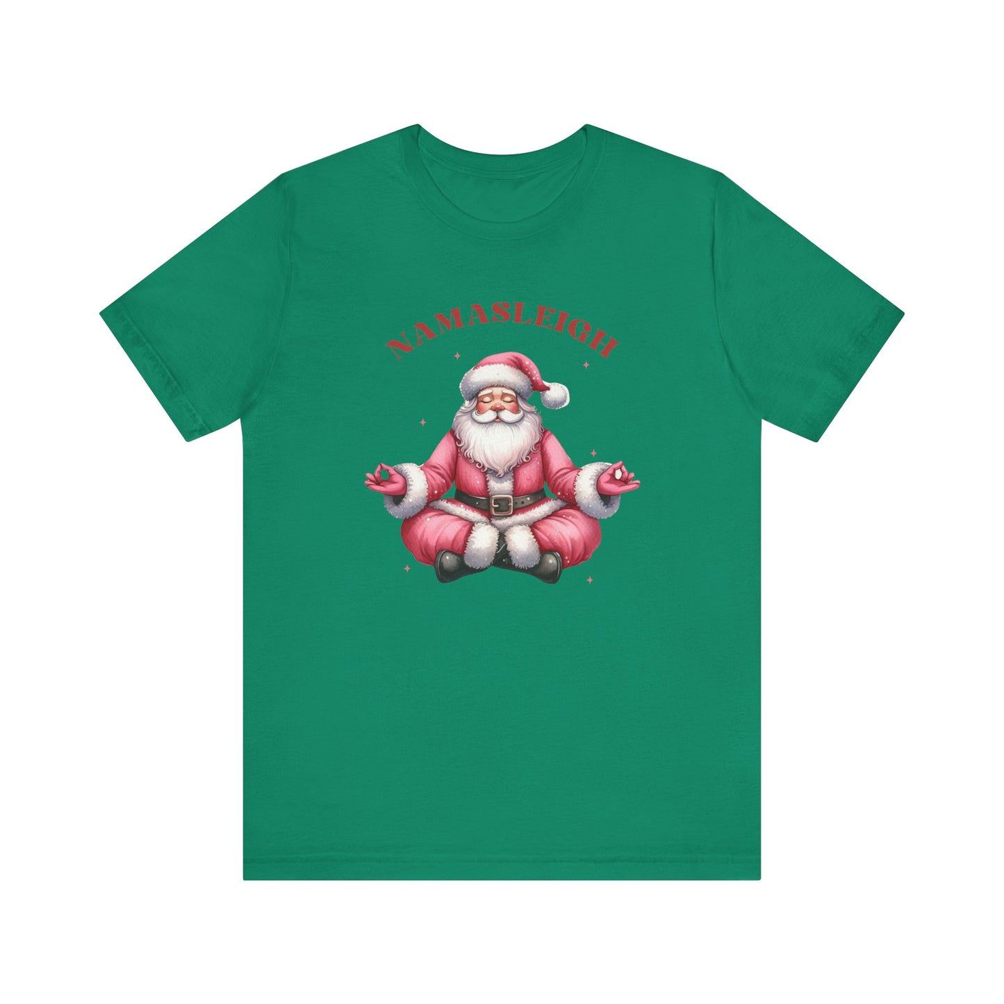 Namasleigh Santa  Unisex Jersey Short Sleeve Tee - size S - 3X