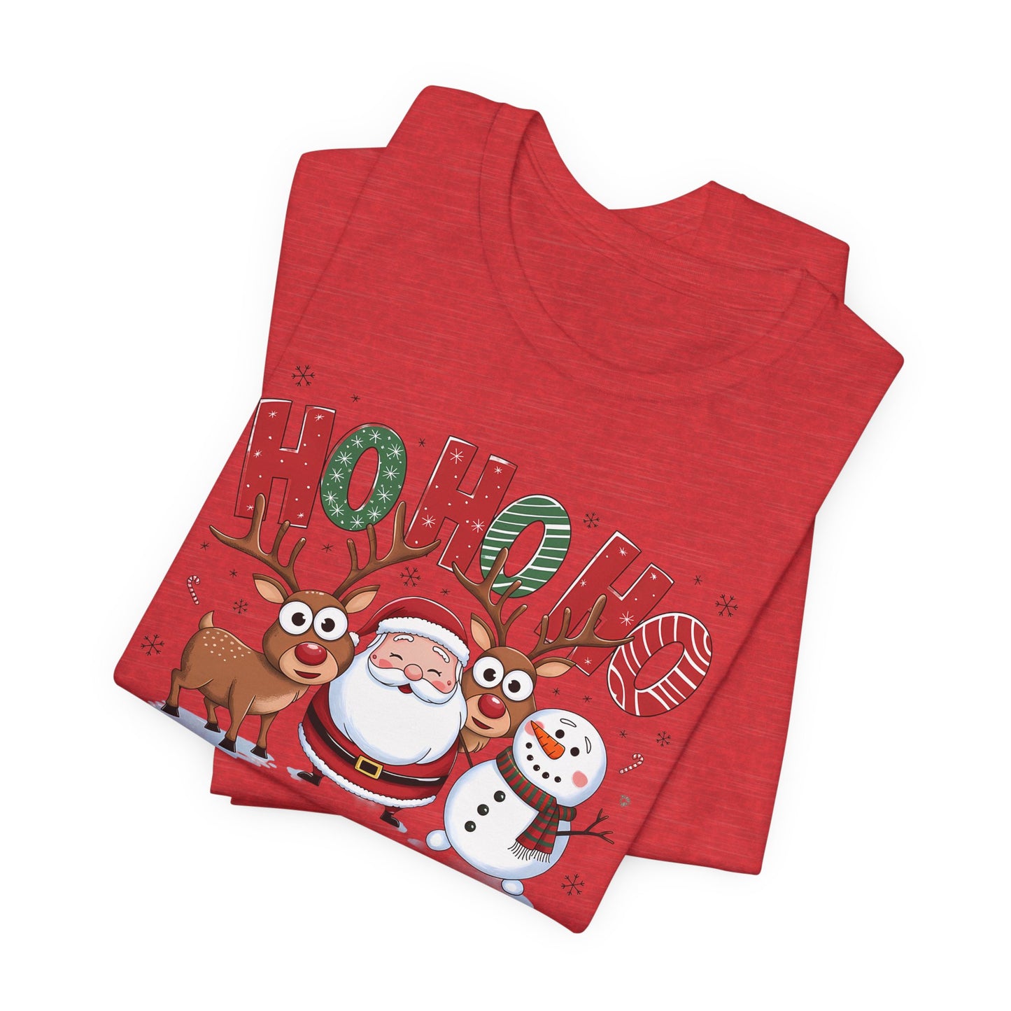 HOHOHO Unisex Jersey Short Sleeve Tee - sizes S - 3X