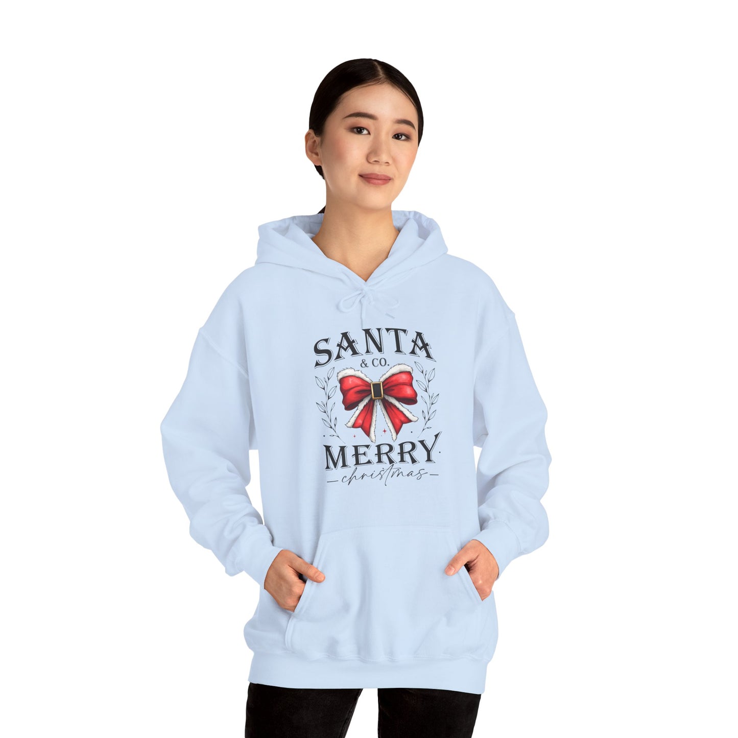 Santa and Co Merry Christmas Unisex Heavy Blend™ Hooded Sweatshirt - sizes S - 3X