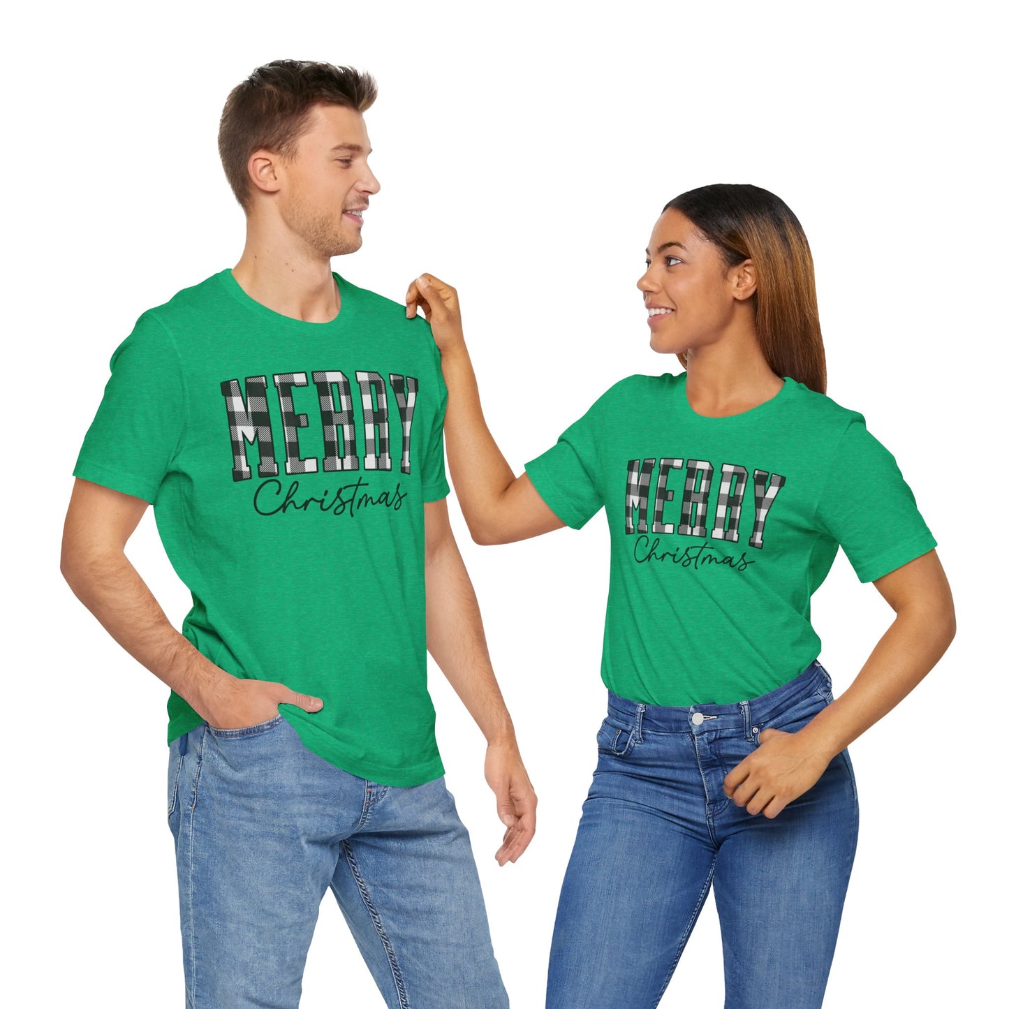 Merry Christmas Unisex Jersey Short Sleeve Tee - sizes S - 3X