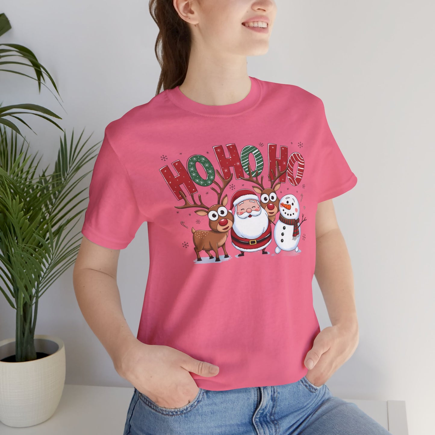 HOHOHO Unisex Jersey Short Sleeve Tee - sizes S - 3X