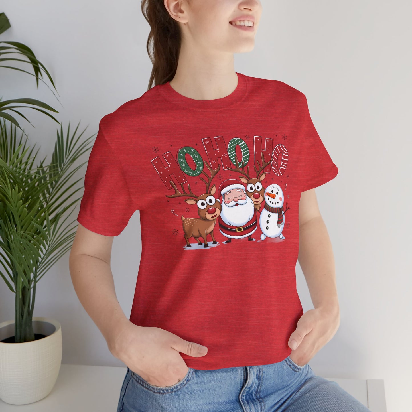 HOHOHO Unisex Jersey Short Sleeve Tee - sizes S - 3X