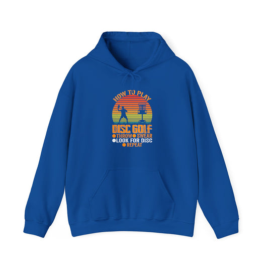 Disc Golfer Unisex Heavy Blend Hoodie - Size S - 5X