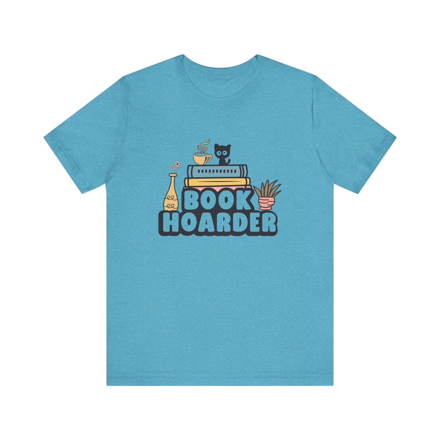 Book Hoarder Unisex Short Sleeve Tee - Sizes S - 3X