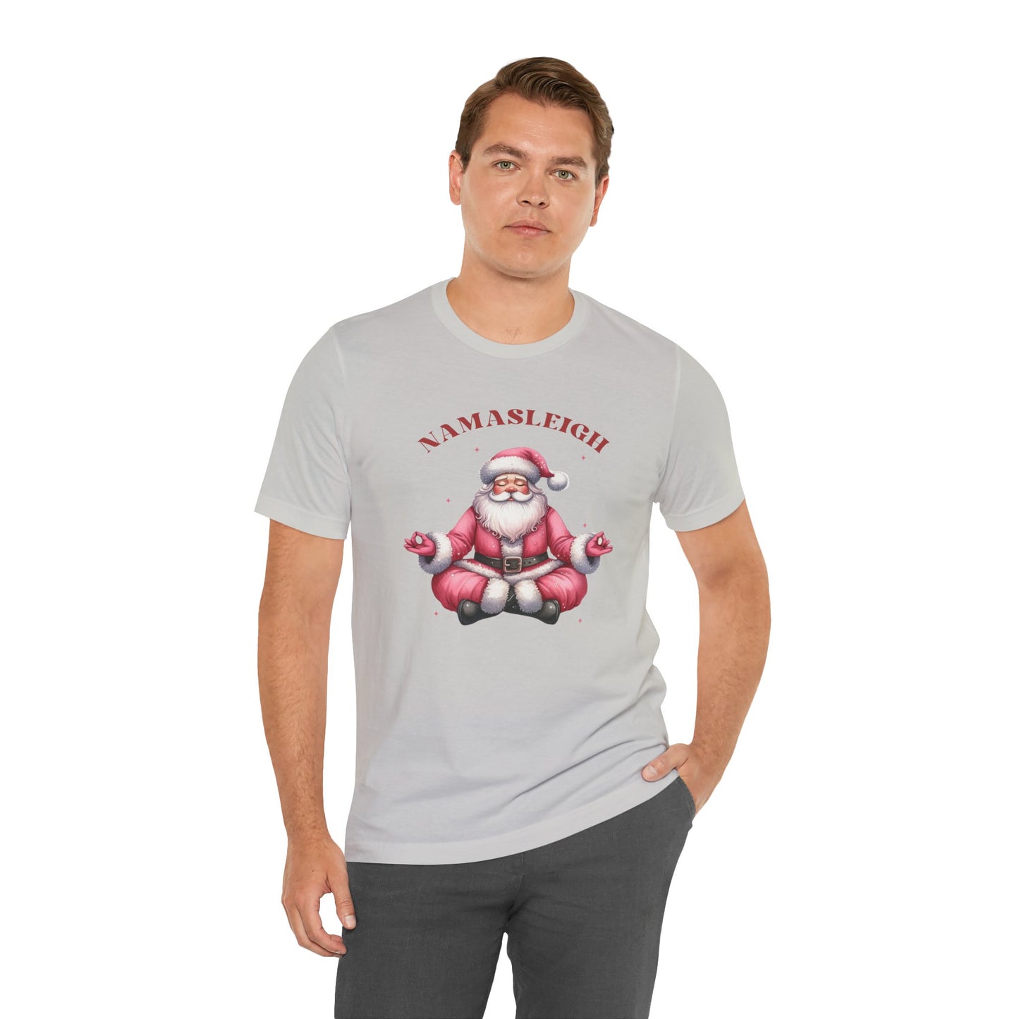 Namasleigh Santa Unisex Jersey Short Sleeve Tee - sizes S - 3X