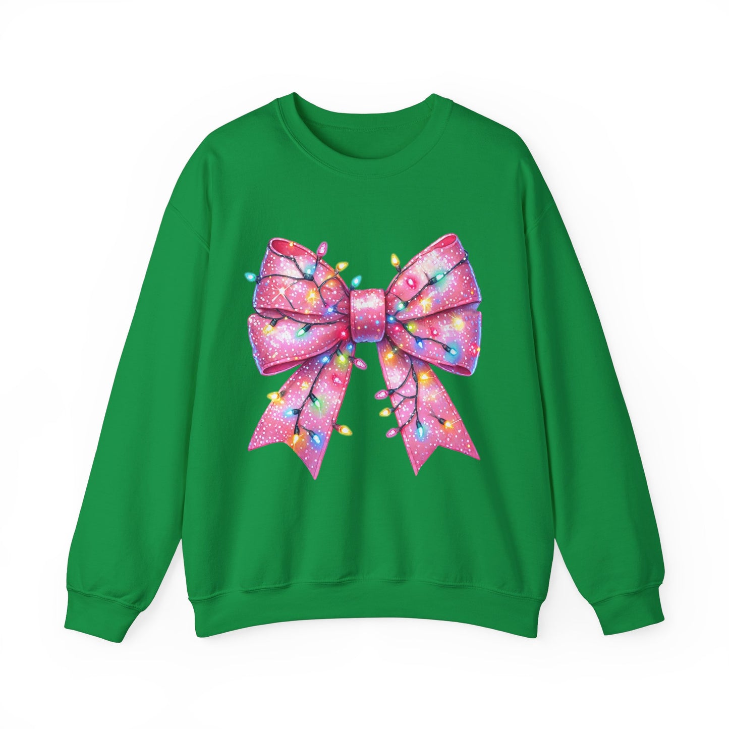 Christmas Bow Unisex Heavy Blend Crewneck Sweatshirt - sizes S - 5X