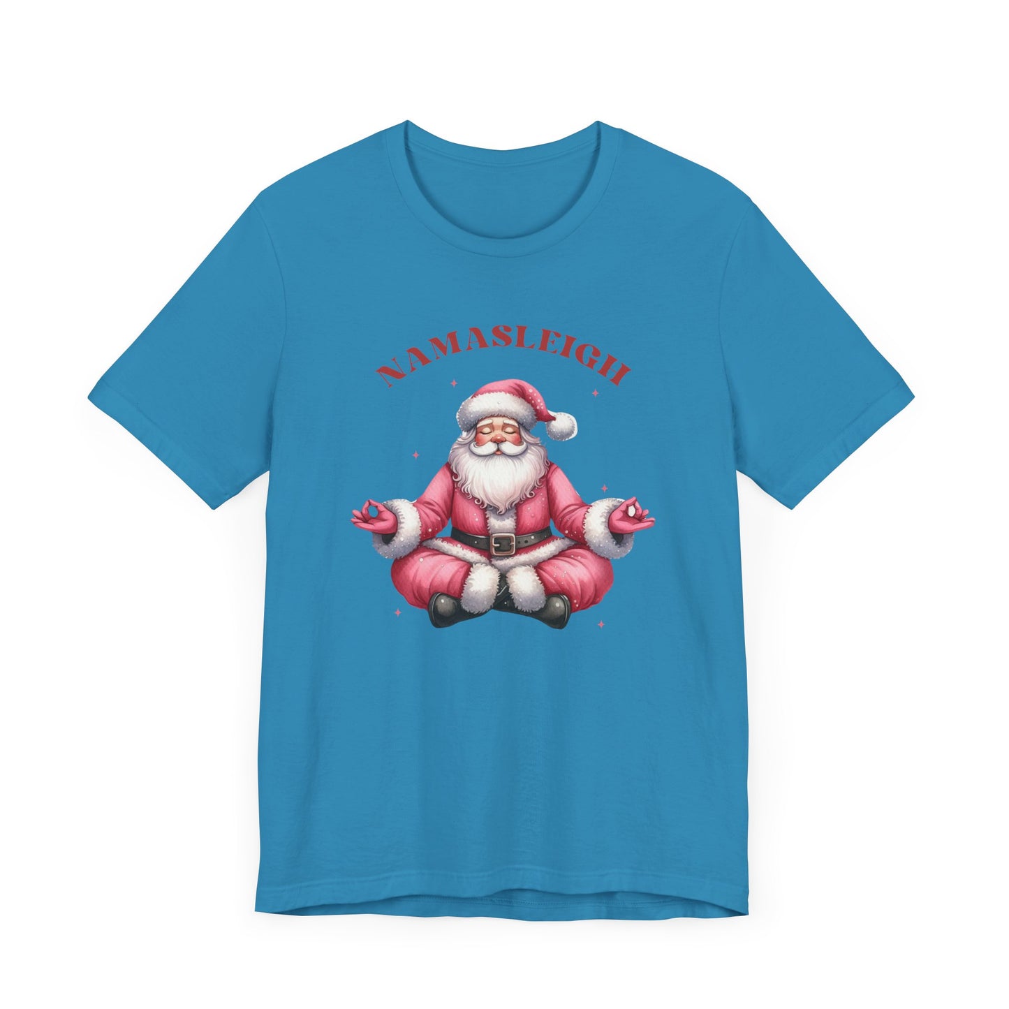 Namasleigh Santa  Unisex Jersey Short Sleeve Tee - size S - 3X