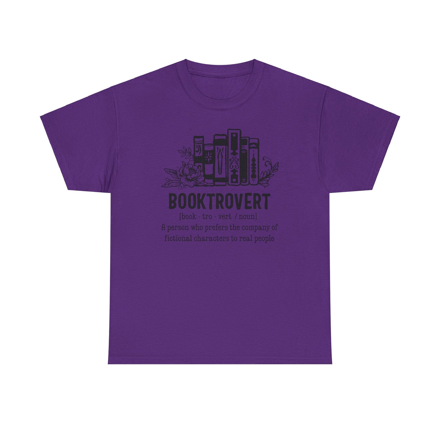 Booktrovert Definition Unisex Heavy Cotton Tee