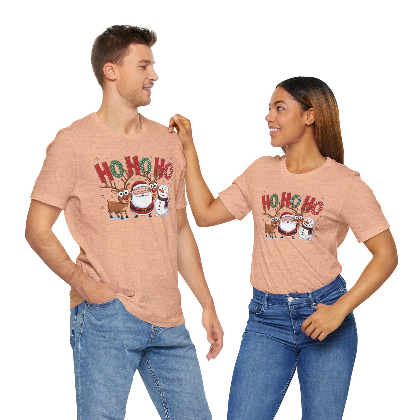 HOHOHO Unisex Jersey Short Sleeve Tee - sizes S - 3X