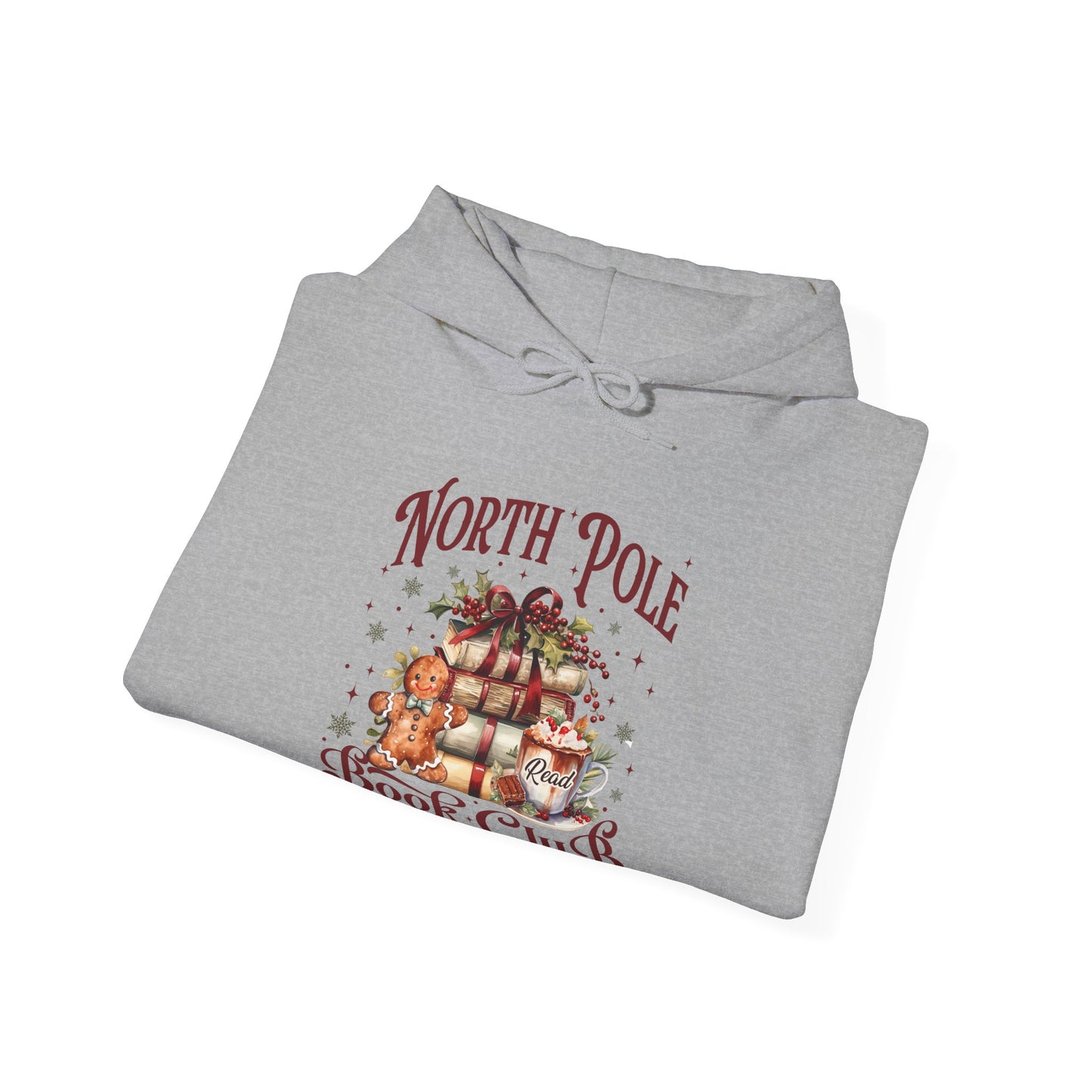 North Pole Book Club Unisex Heavy Blend™ Hooded Sweatshirt -sizes S - 3X