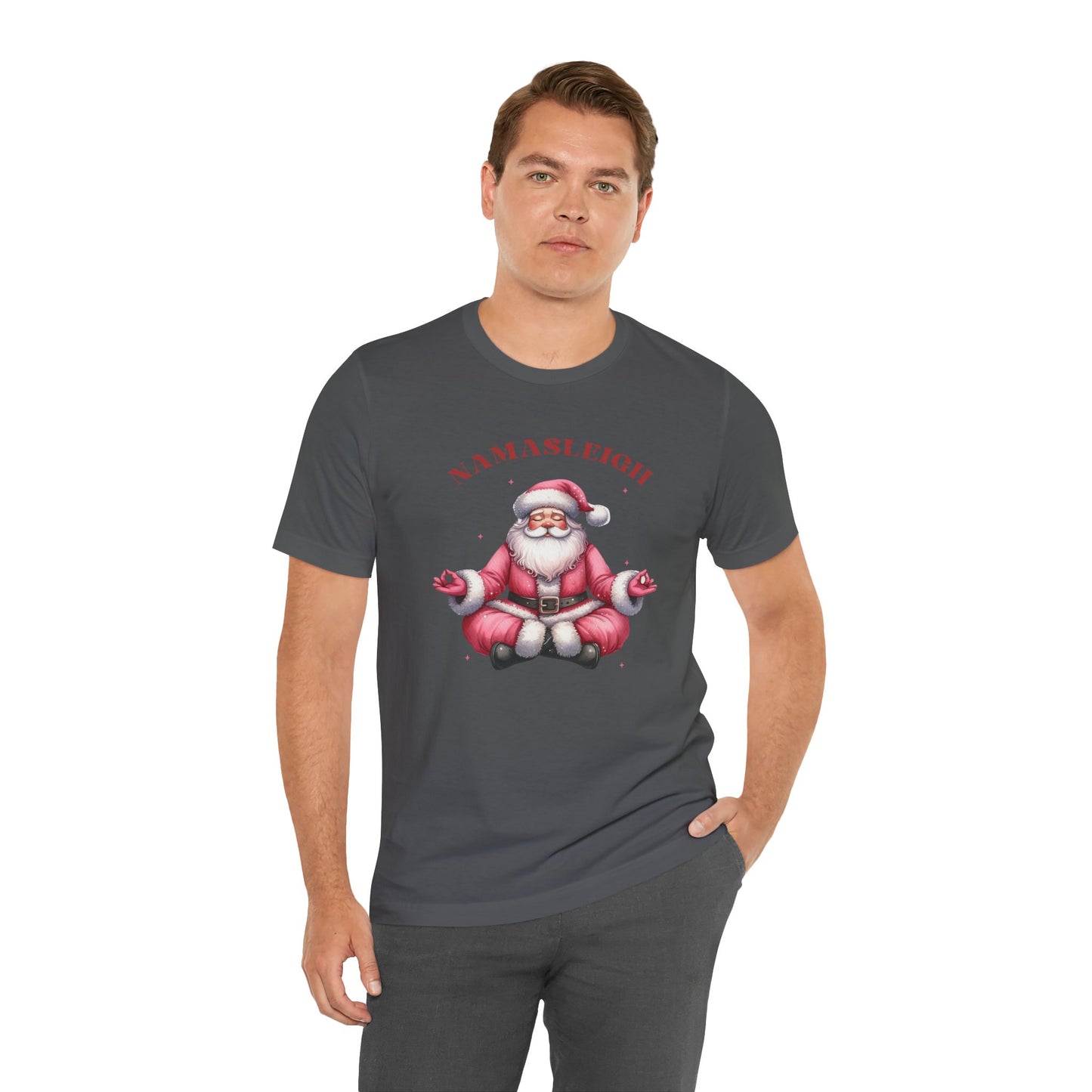 Namasleigh Santa Unisex Jersey Short Sleeve Tee - sizes S - 3X