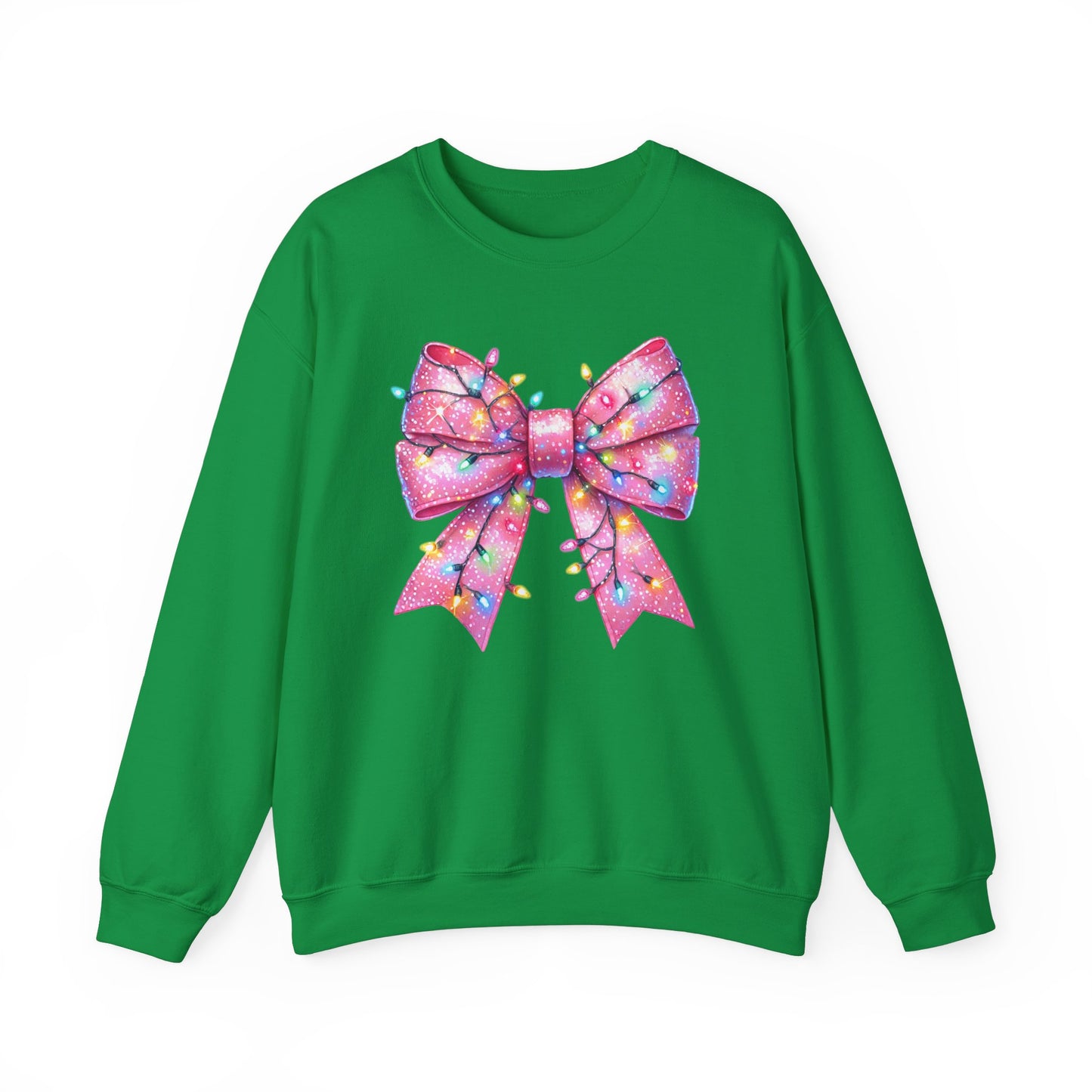 Big Pink Bow Unisex Heavy Blend™ Crewneck Sweatshirt - sizes S - 3X