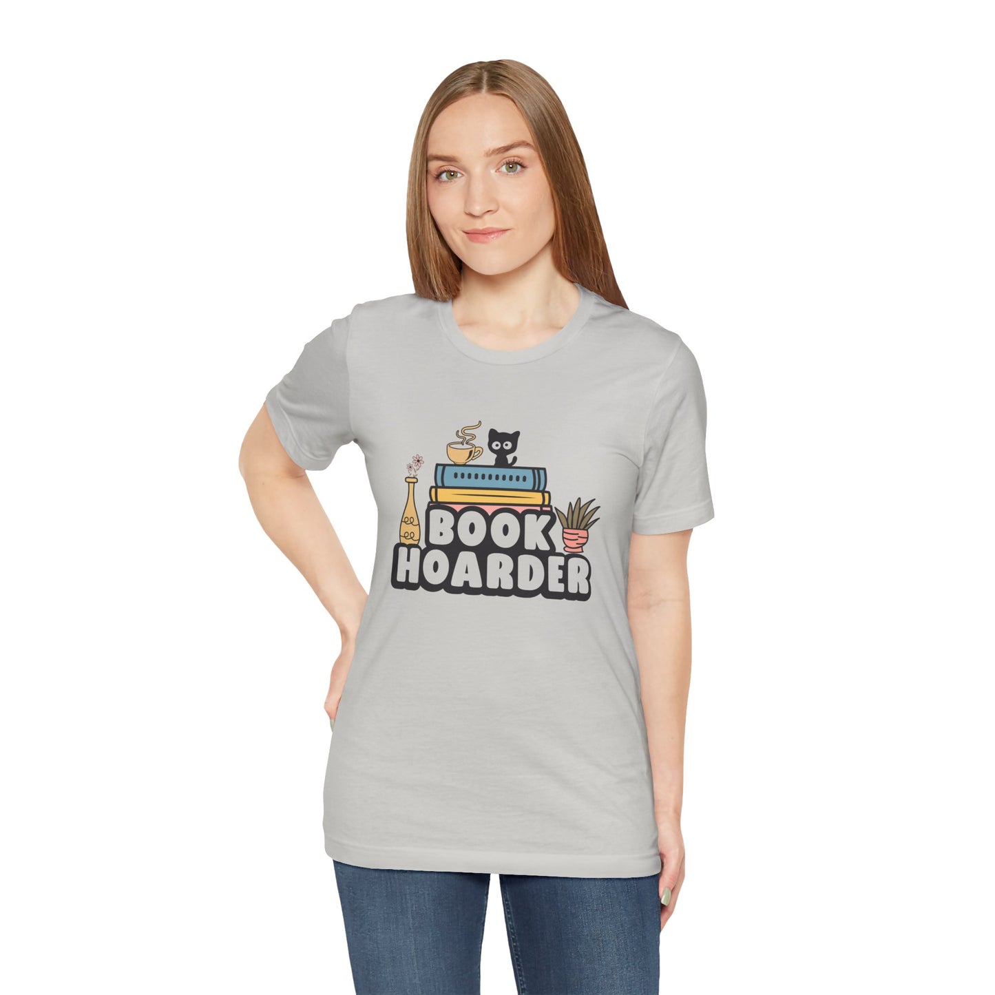 Book Hoarder Unisex Short Sleeve Tee - Sizes S - 3X