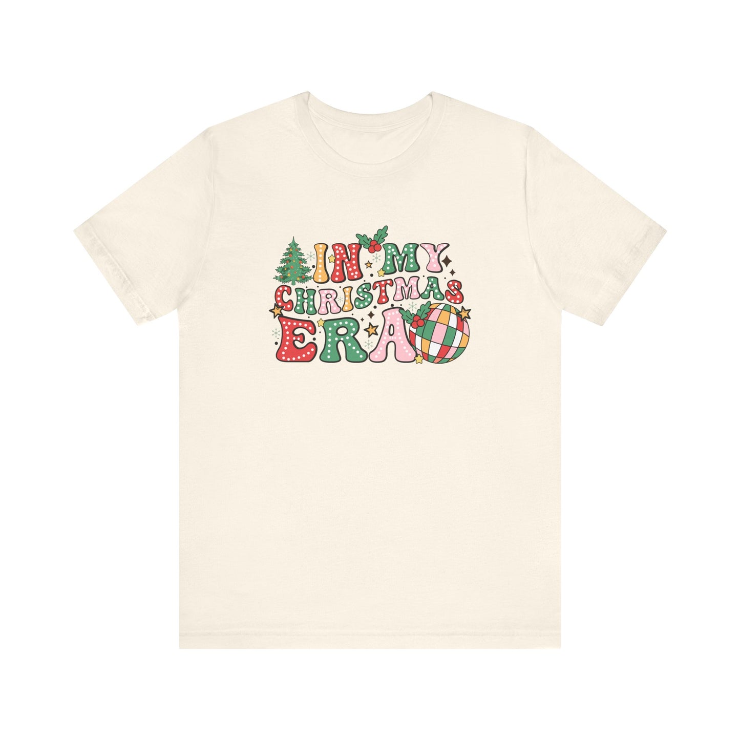 In My Christmas Era Unisex Jersey Short Sleeve Tee - sizes S - 3X