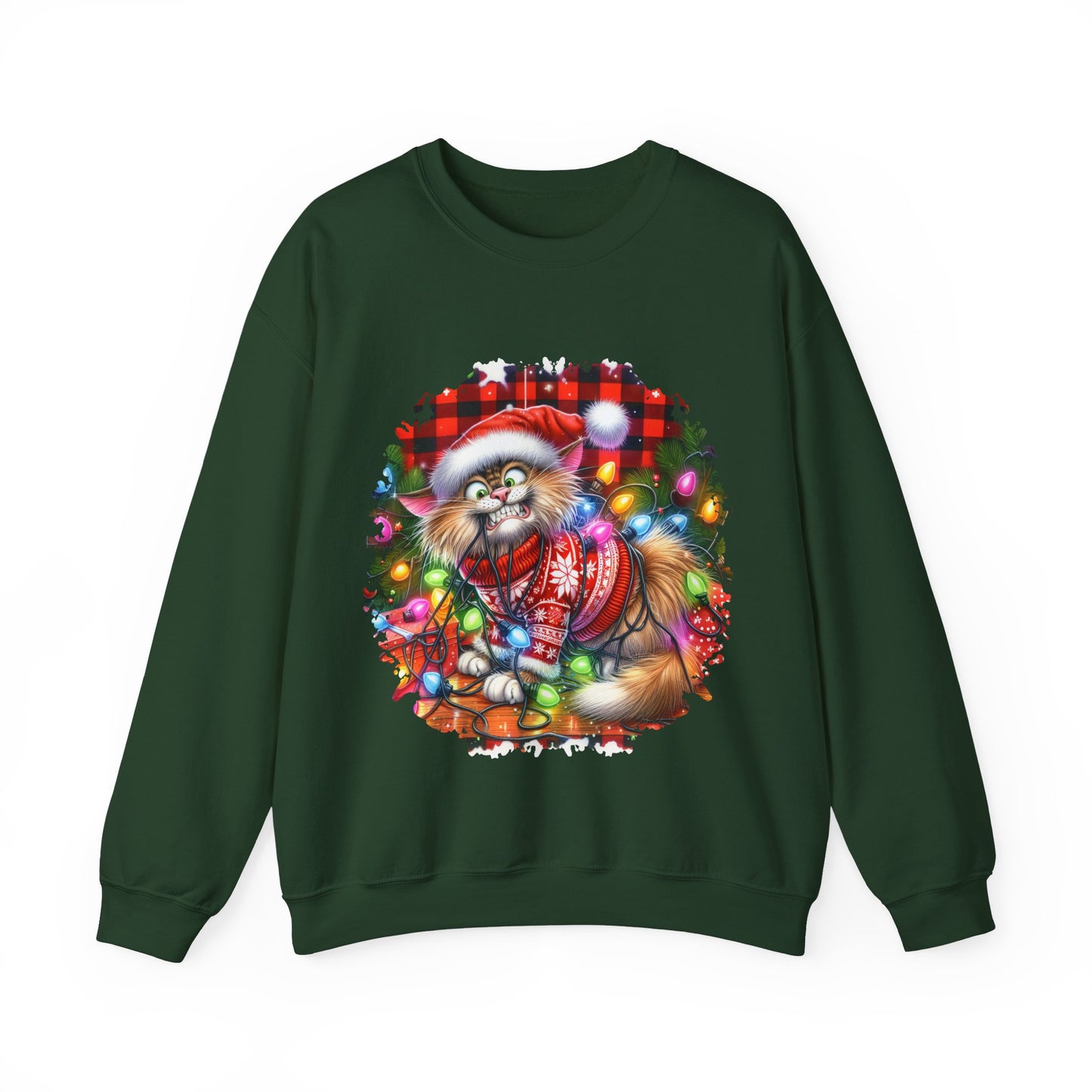 Christmas Cat Unisex Sweatshirt