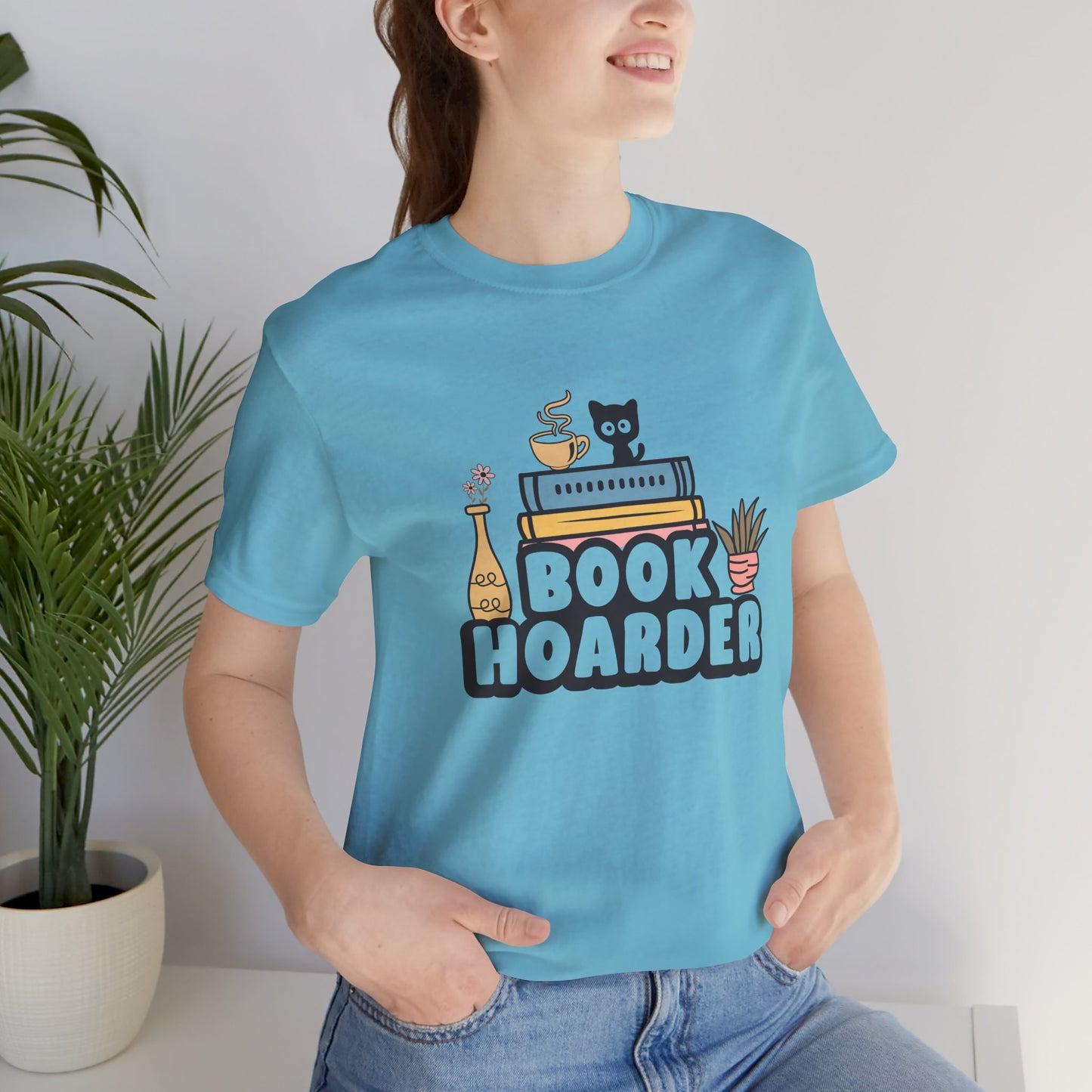 Book Hoarder Unisex Short Sleeve Tee - Sizes S - 3X