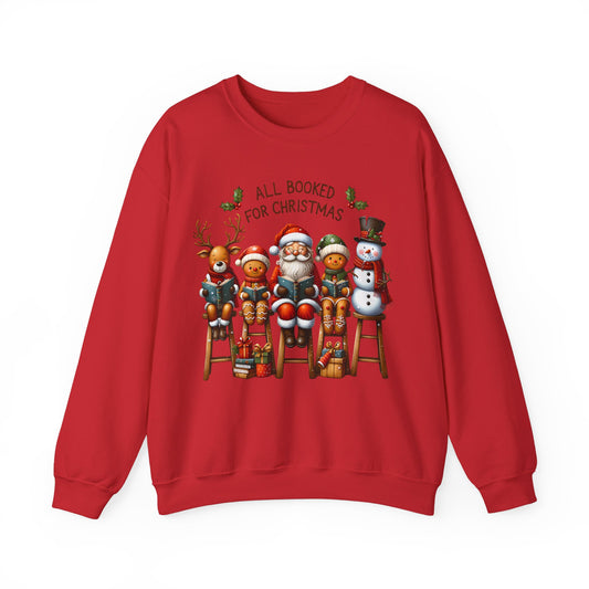 Christmas Characters Unisex Heavy Blend Crewneck Sweatshirt