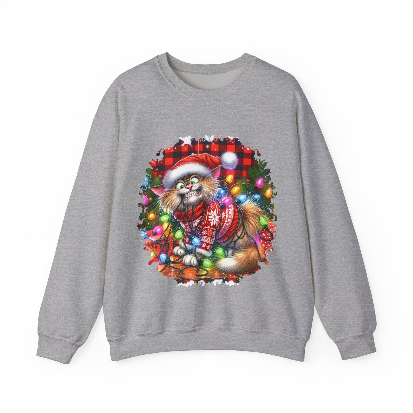 Christmas Cat Unisex Sweatshirt