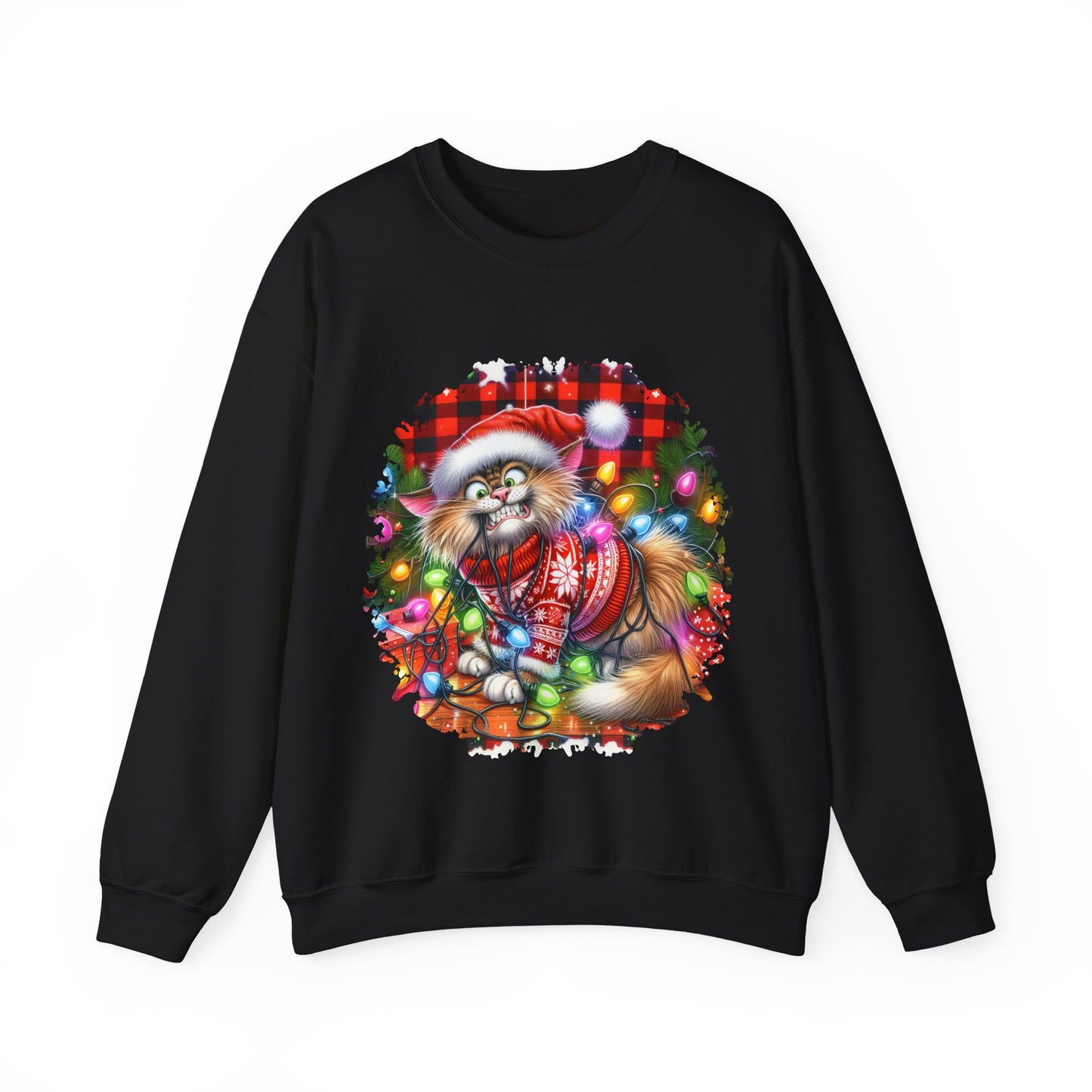 Christmas Cat Unisex Sweatshirt