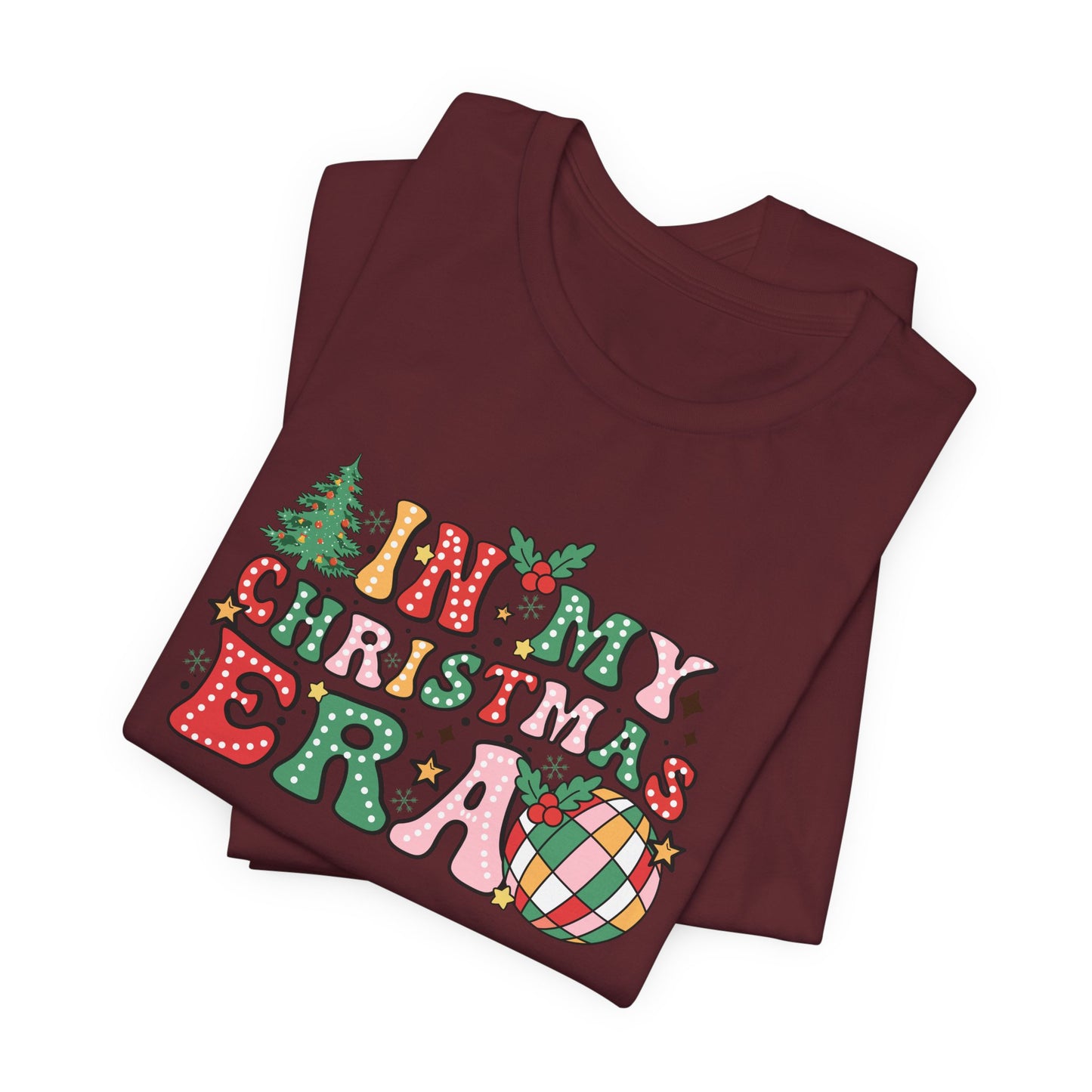 In My Christmas Era Unisex Jersey Short Sleeve Tee - sizes S - 3X