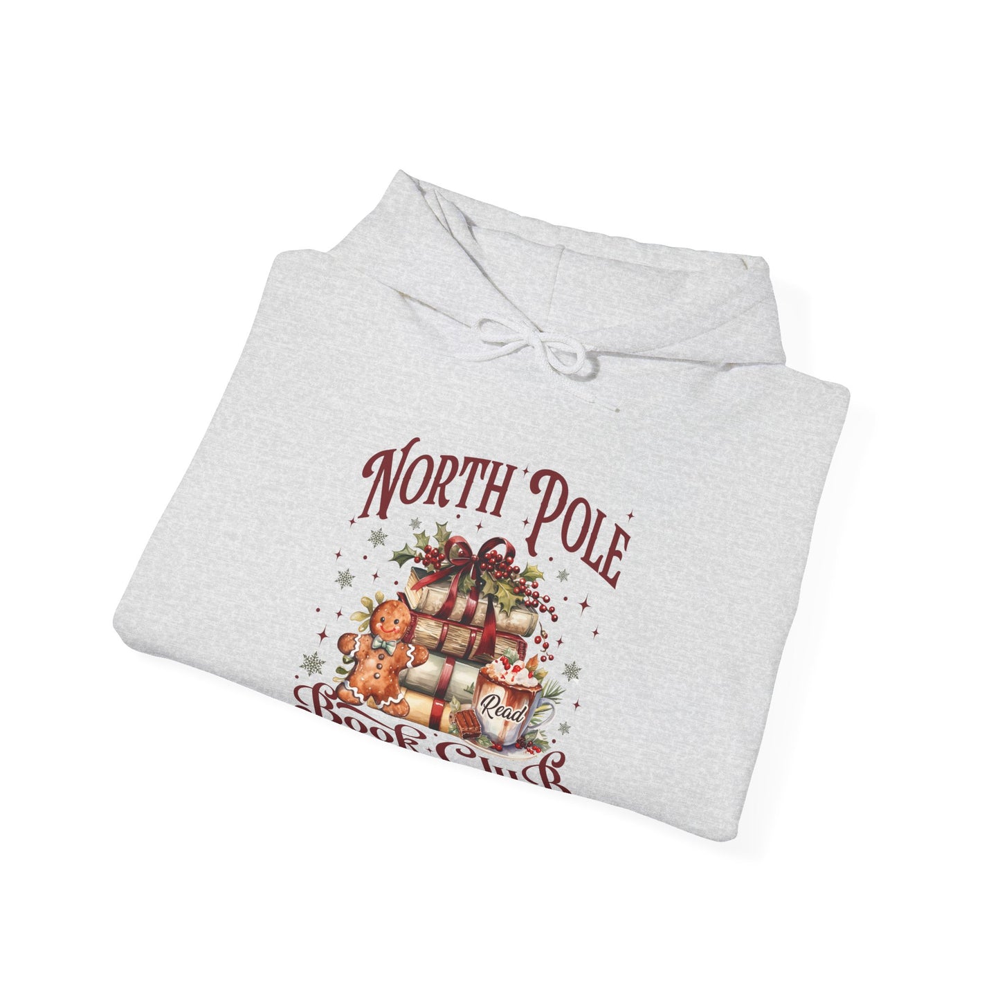 North Pole Book Club Unisex Heavy Blend™ Hooded Sweatshirt -sizes S - 3X