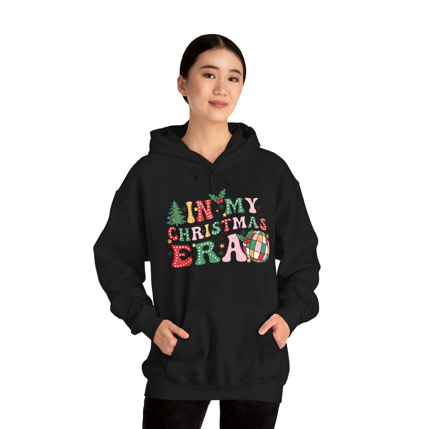 In my Christmas Era Unisex Heavy Blend™ Hooded Sweatshirt - size S - 5X