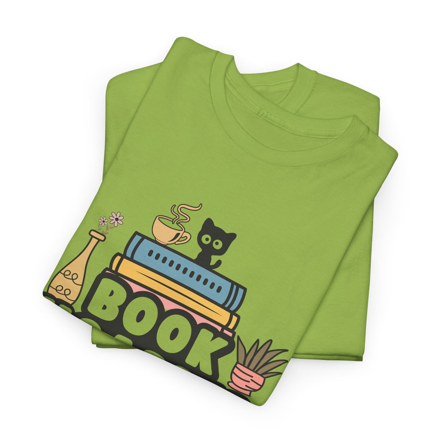 Book Hoarder Unisex Tee - Funny Cat Lover Book Lover Gift - sizes S - 5X